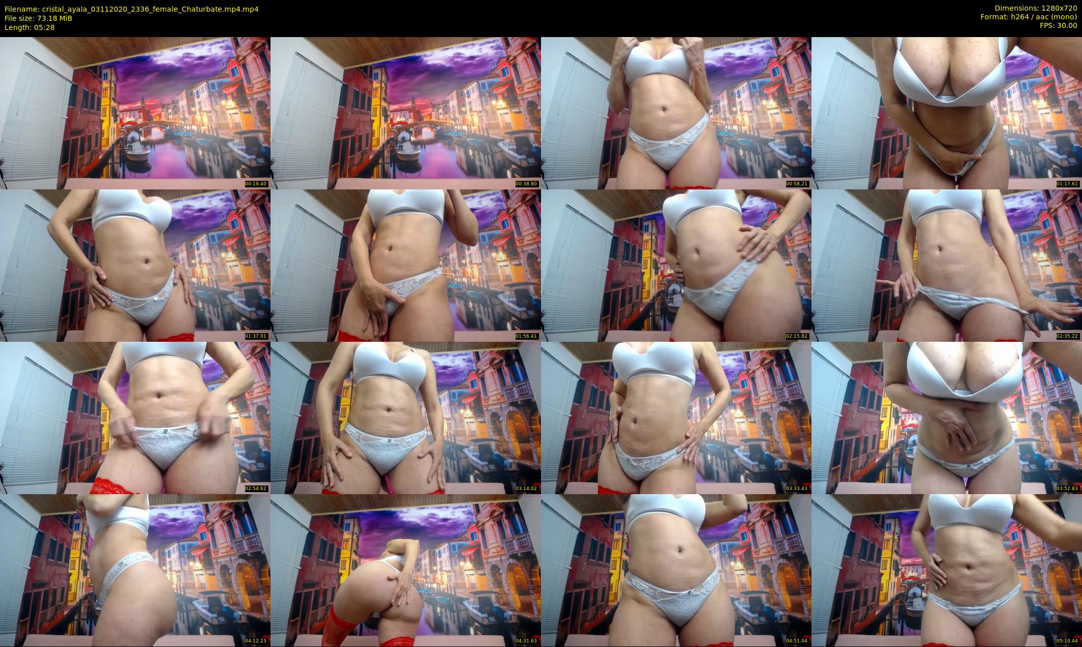 cristal_ayala — 6 minute Chaturbate female cam show recording, 720p, Nov 3, 2020