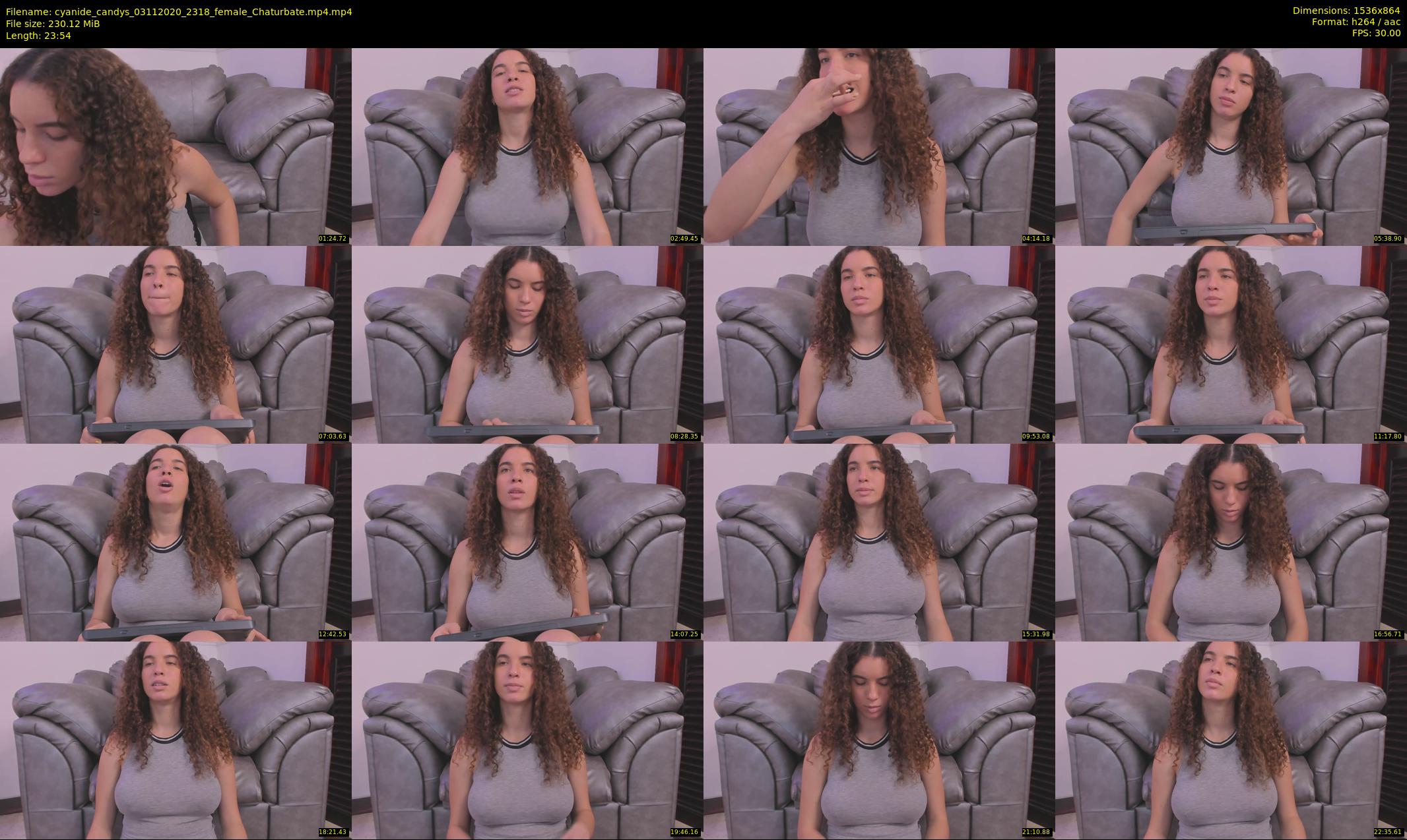 cyanide_candys — 24 minute Chaturbate female cam show recording, 720p, Nov 3, 2020