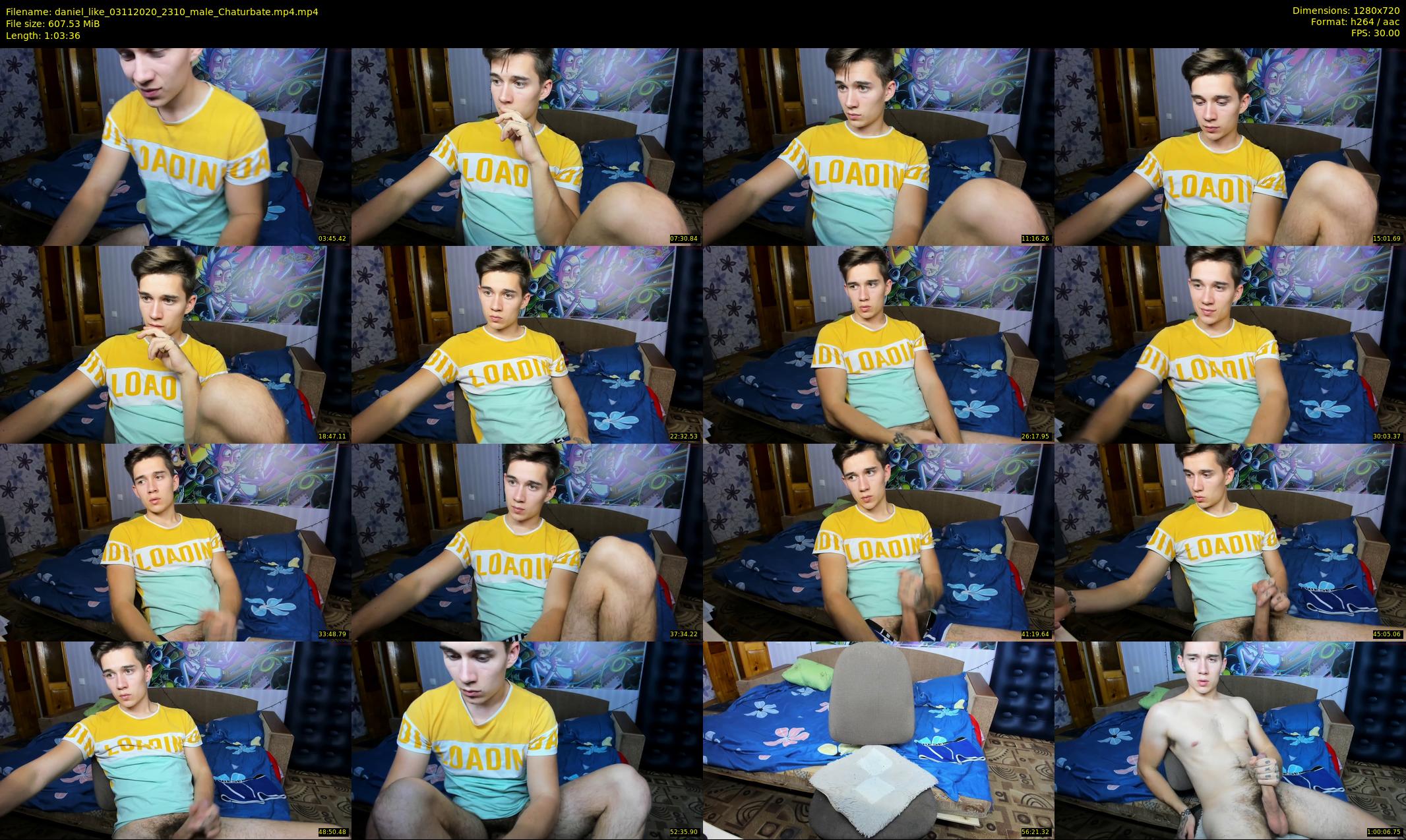daniel_like — 64 minute Chaturbate male cam show recording, 720p, Nov 3, 2020