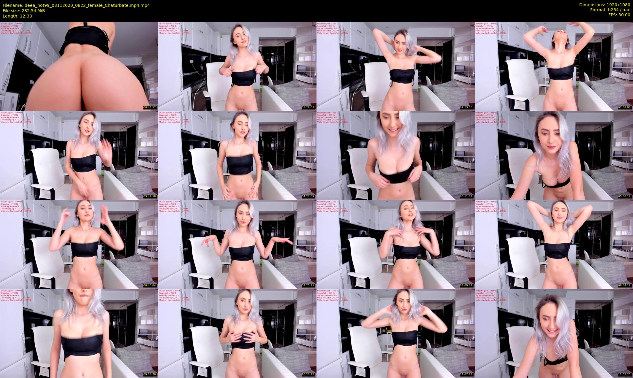 deea_hot99 — 13 minute Chaturbate female cam show recording, 1080p, Nov 3, 2020