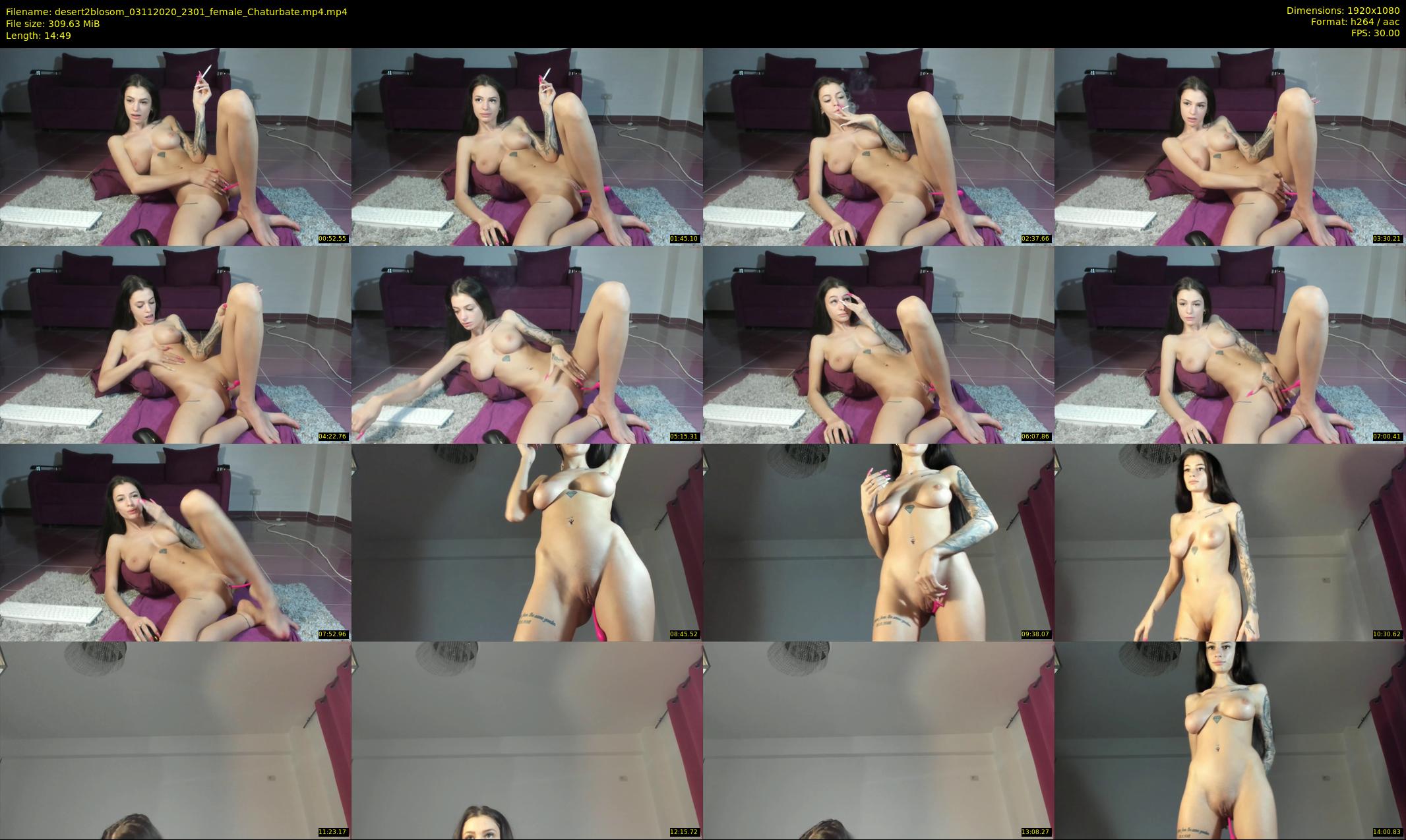 desert2blosom — 15 minute Chaturbate female cam show recording, 1080p, Nov 3, 2020