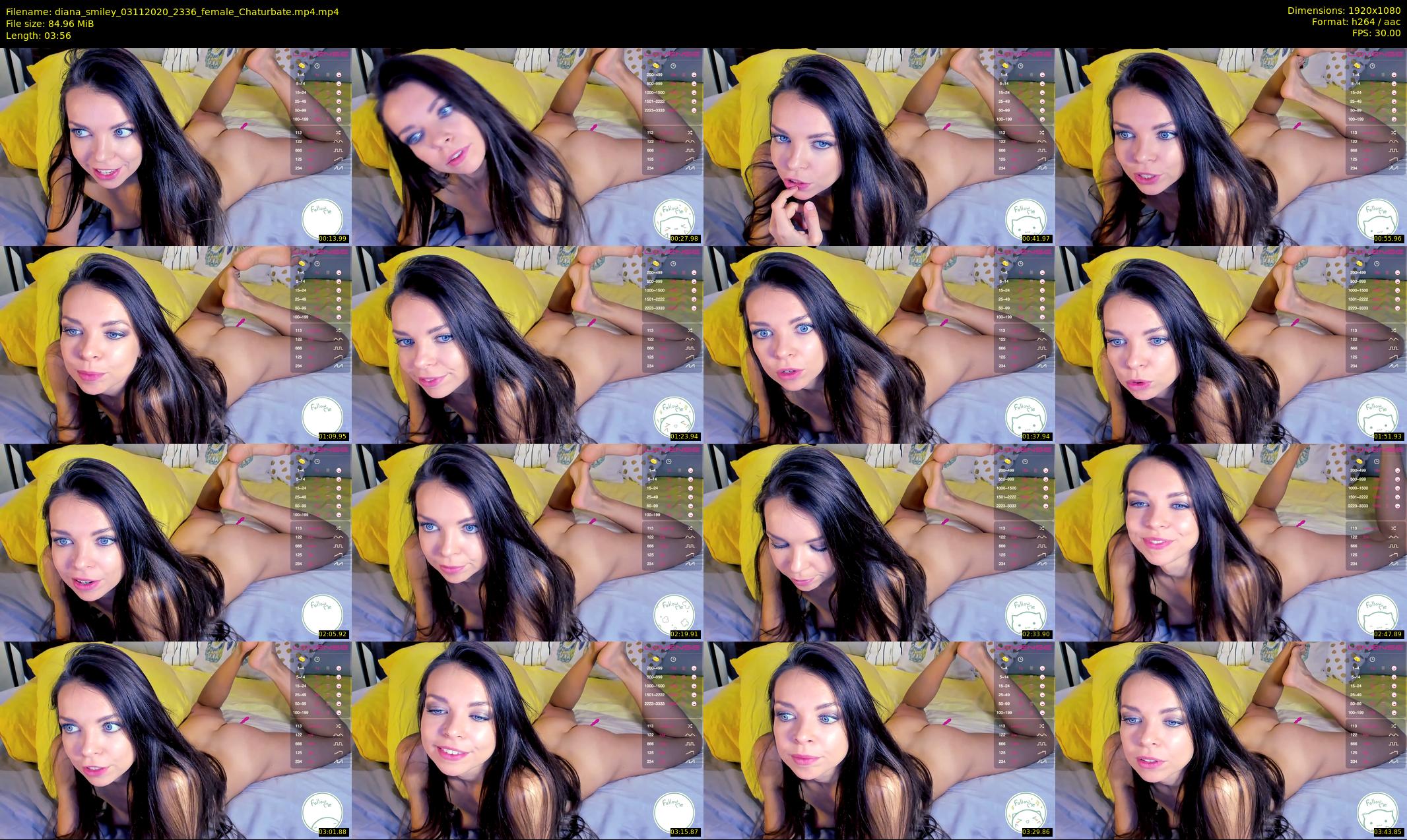 diana_smiley — 4 minute Chaturbate female cam show recording, 1080p, Nov 3, 2020
