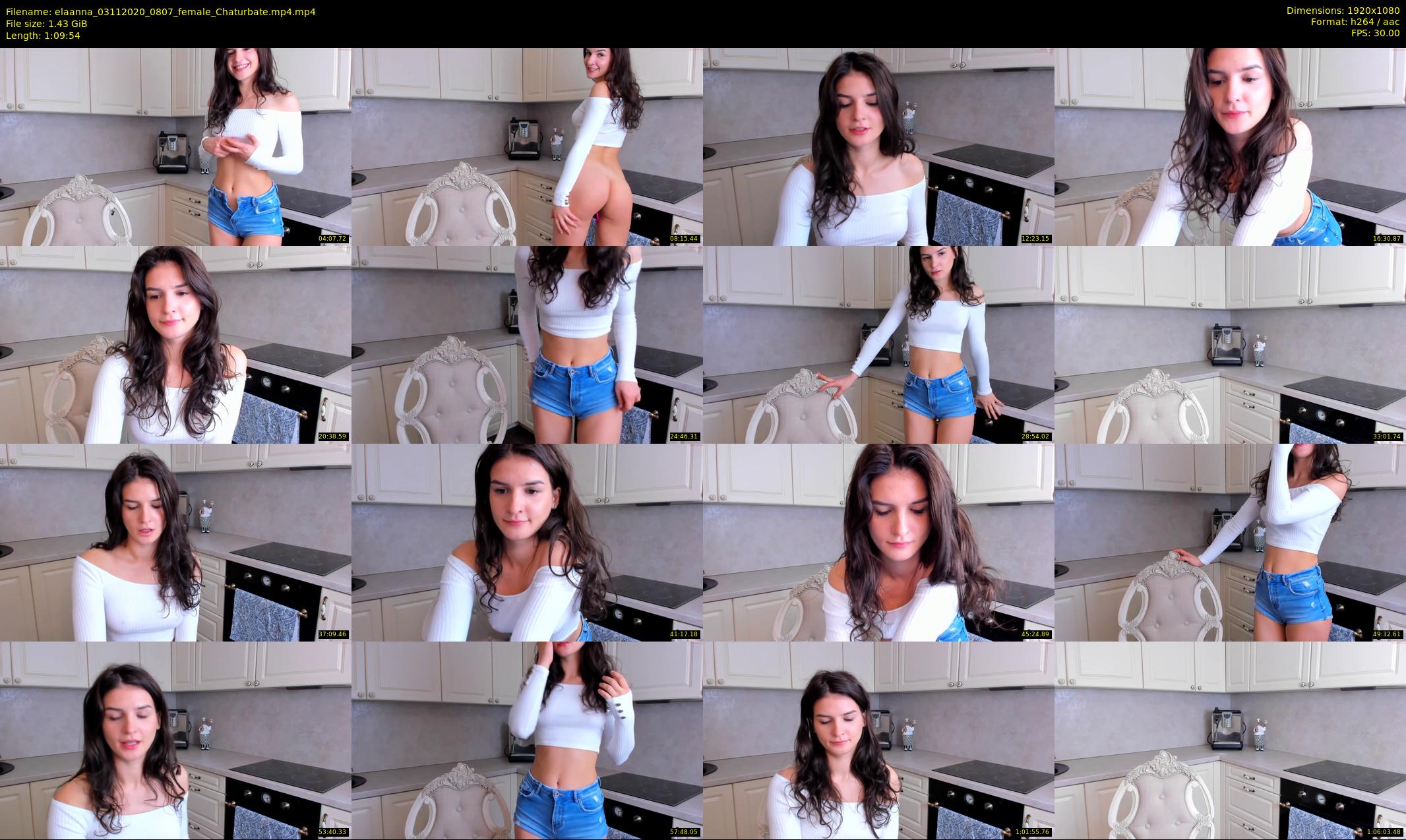 elaanna — 70 minute Chaturbate female cam show recording, 1080p, Nov 3, 2020