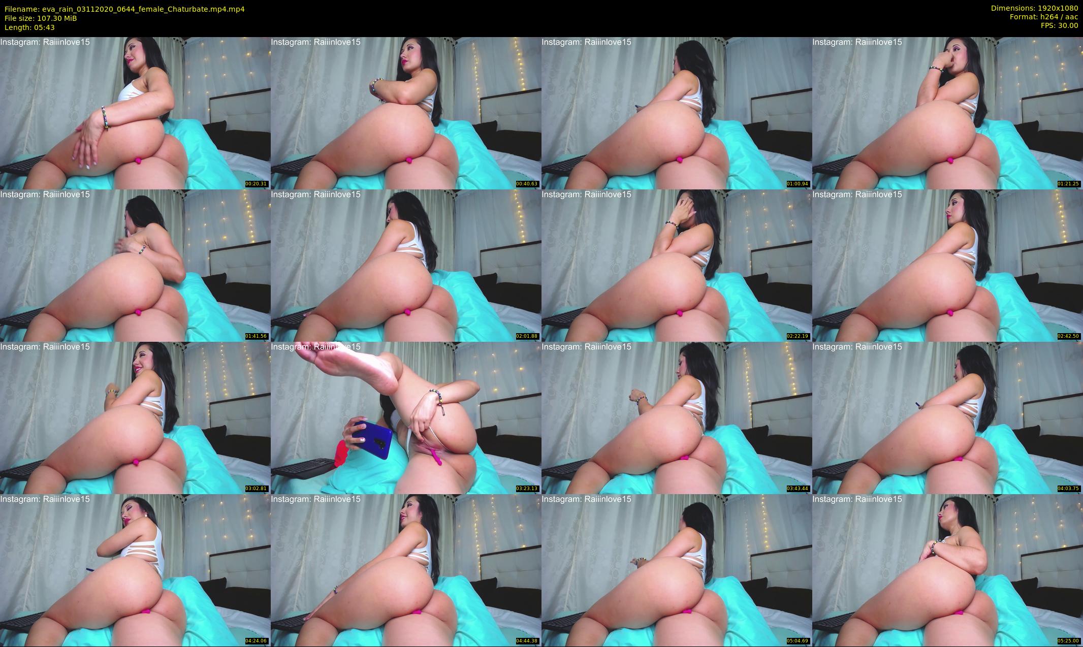 eva_rain — 6 minute Chaturbate female cam show recording, 1080p, Nov 3, 2020