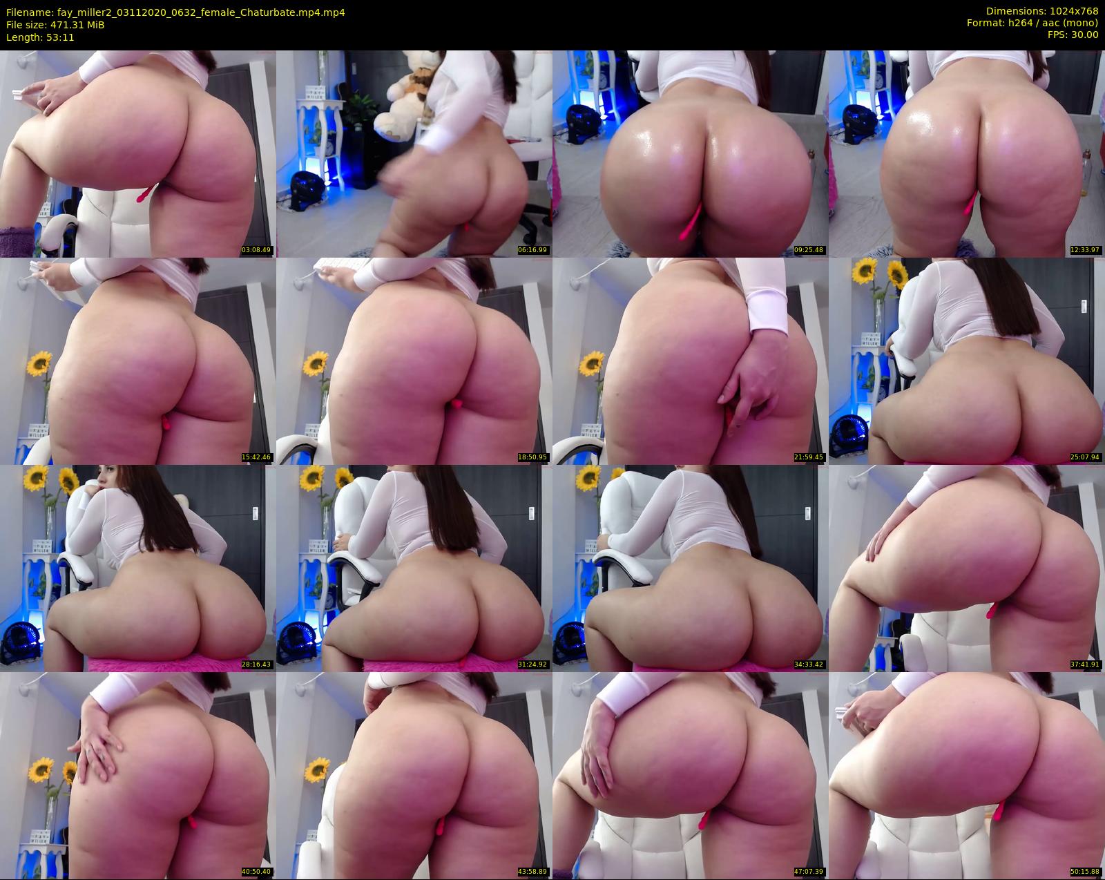 fay_miller2 — 54 minute Chaturbate female cam show recording, 720p, Nov 3, 2020