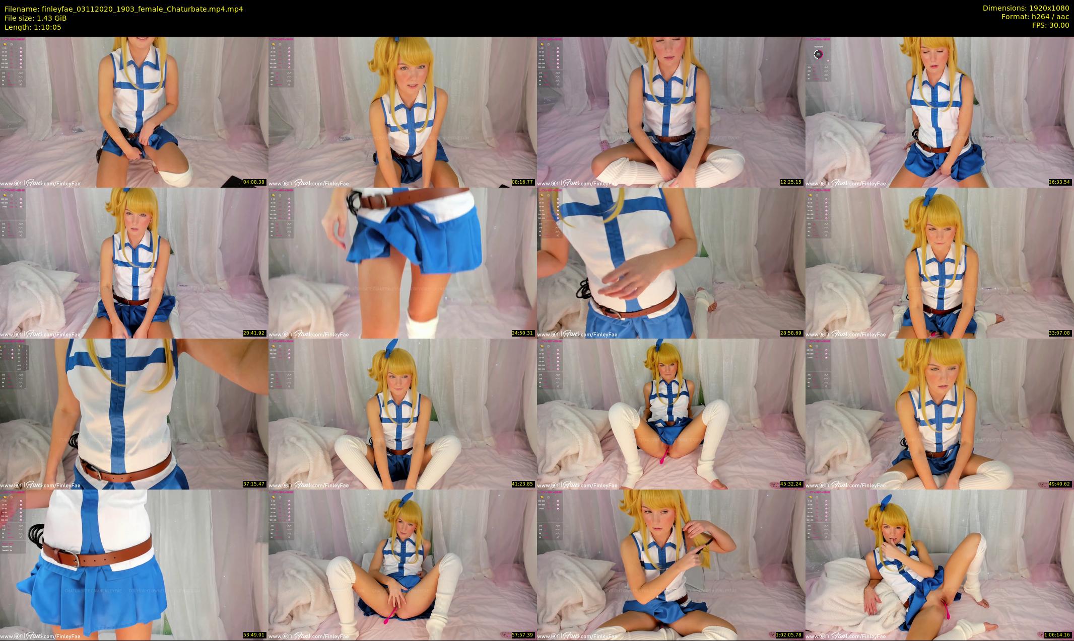 finleyfae — 71 minute Chaturbate female cam show recording, 1080p, Nov 3, 2020