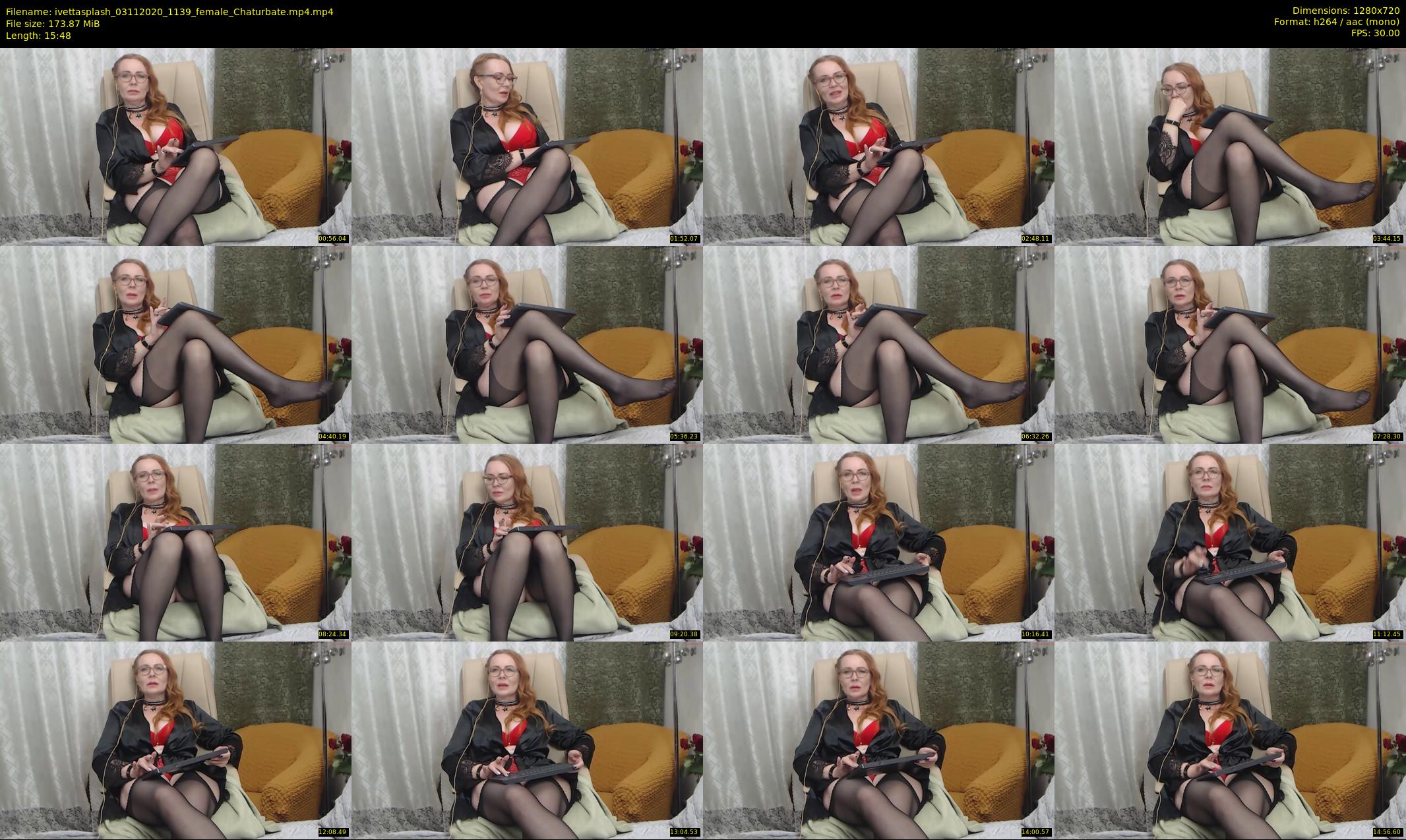 ivettasplash — 16 minute Chaturbate female cam show recording, 720p, Nov 3, 2020