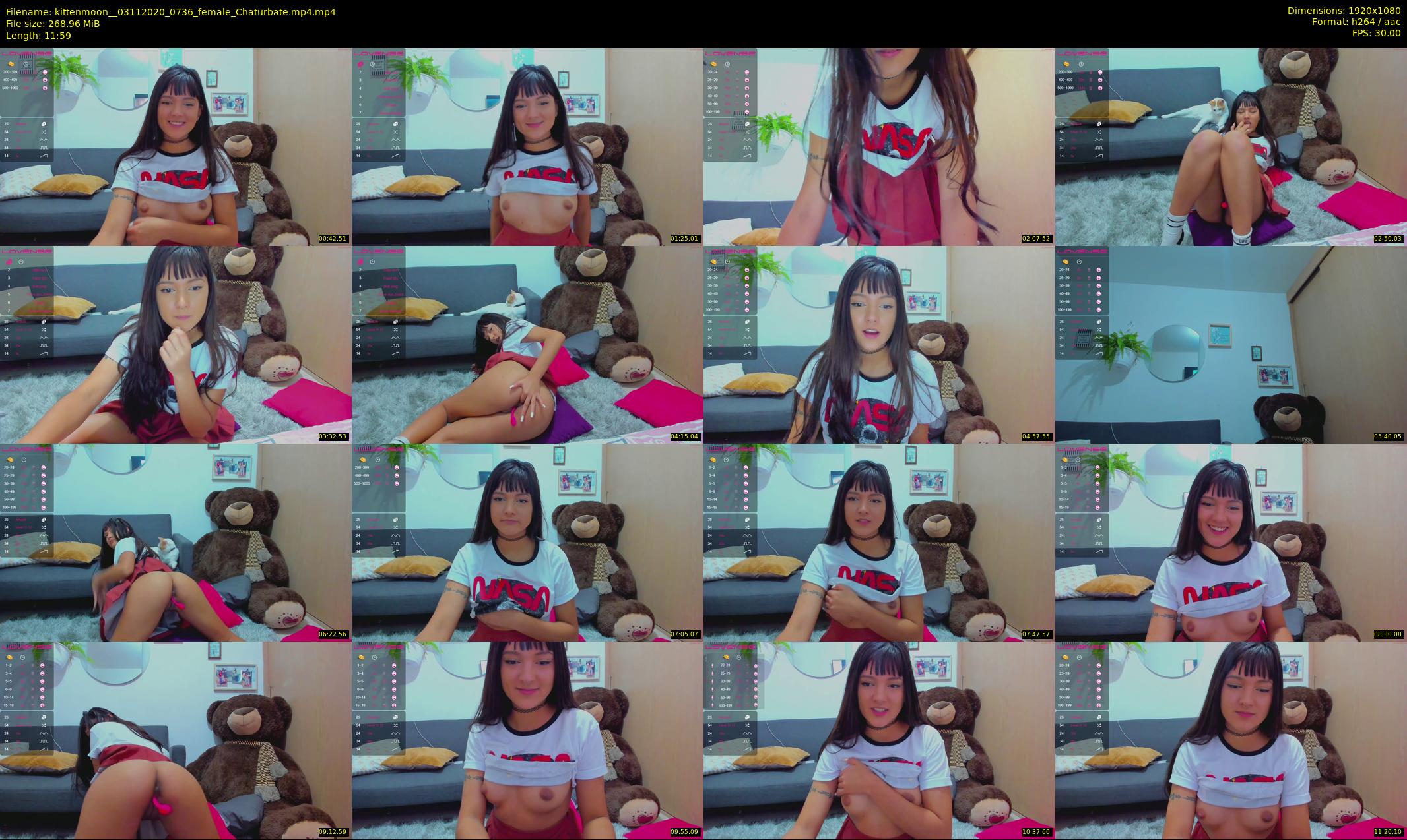 kittenmoon_ — 12 minute Chaturbate female cam show recording, 1080p, Nov 3, 2020