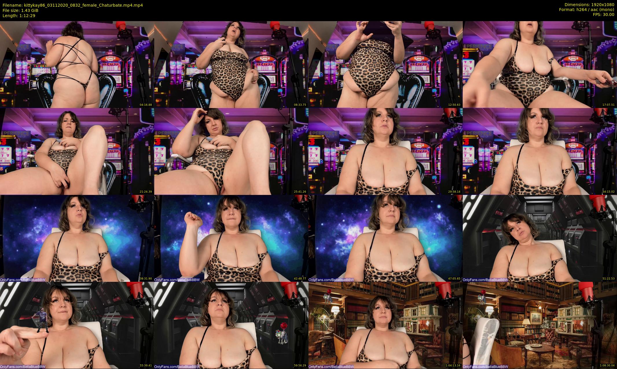 kittykay86 — 73 minute Chaturbate female cam show recording, 1080p, Nov 3, 2020