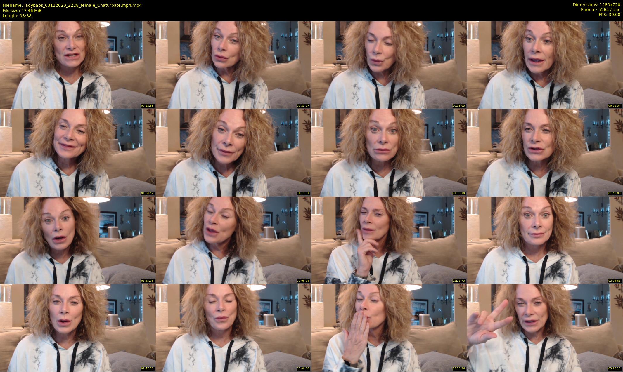 ladybabs — 4 minute Chaturbate female cam show recording, 720p, Nov 3, 2020