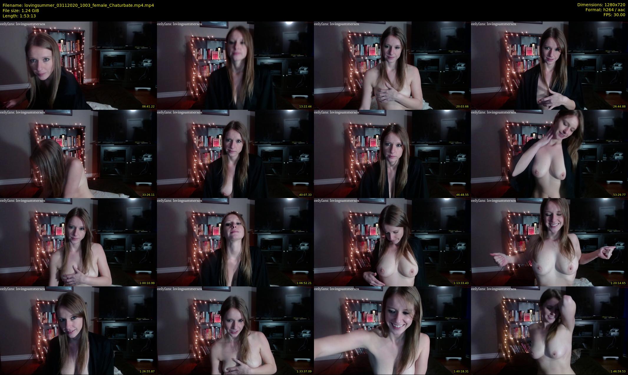 lovingsummer — 114 minute Chaturbate female cam show recording, 720p, Nov 3, 2020