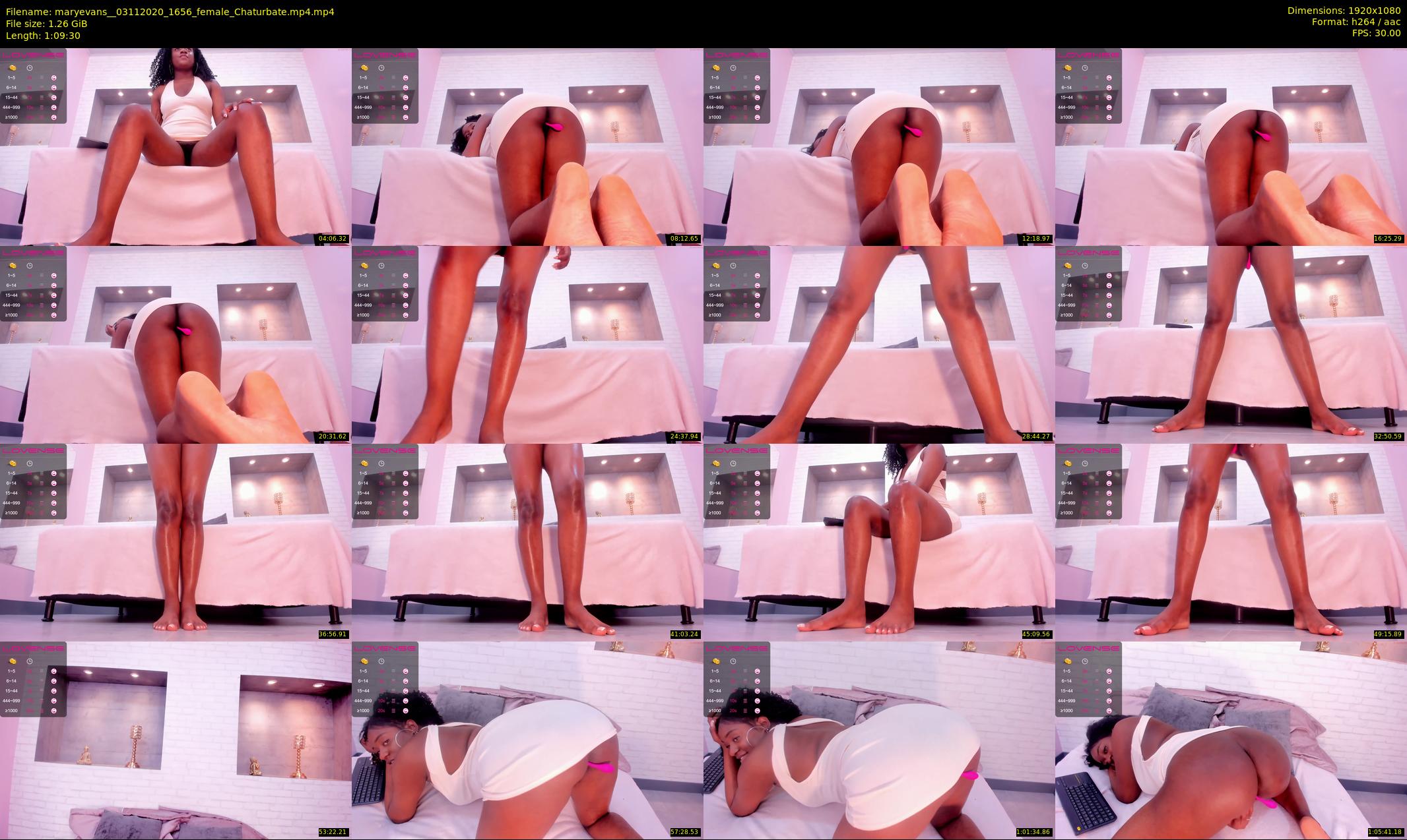 maryevans_ — 70 minute Chaturbate female cam show recording, 1080p, Nov 3, 2020