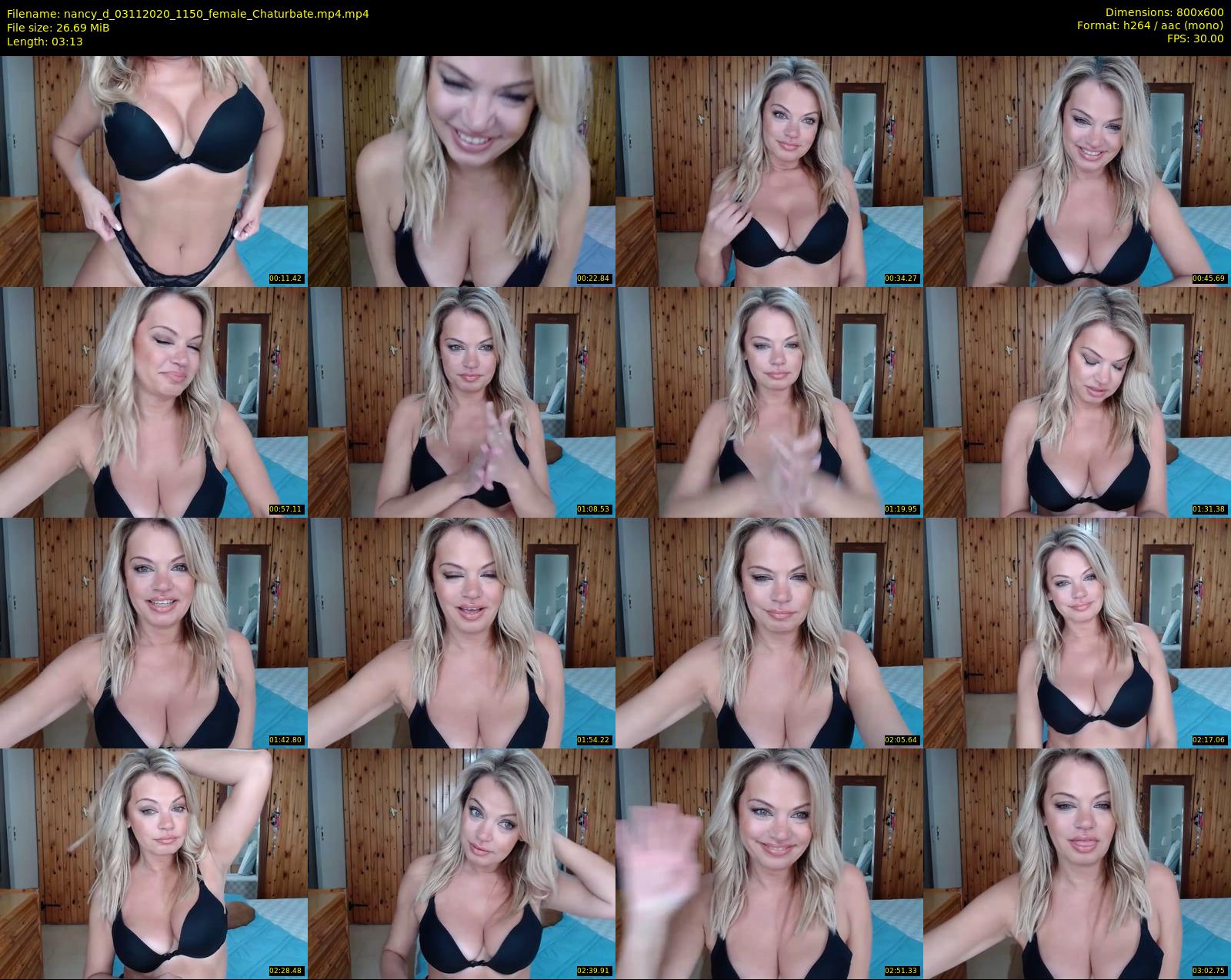 nancy_d — 4 minute Chaturbate female cam show recording, 480p, Nov 3, 2020
