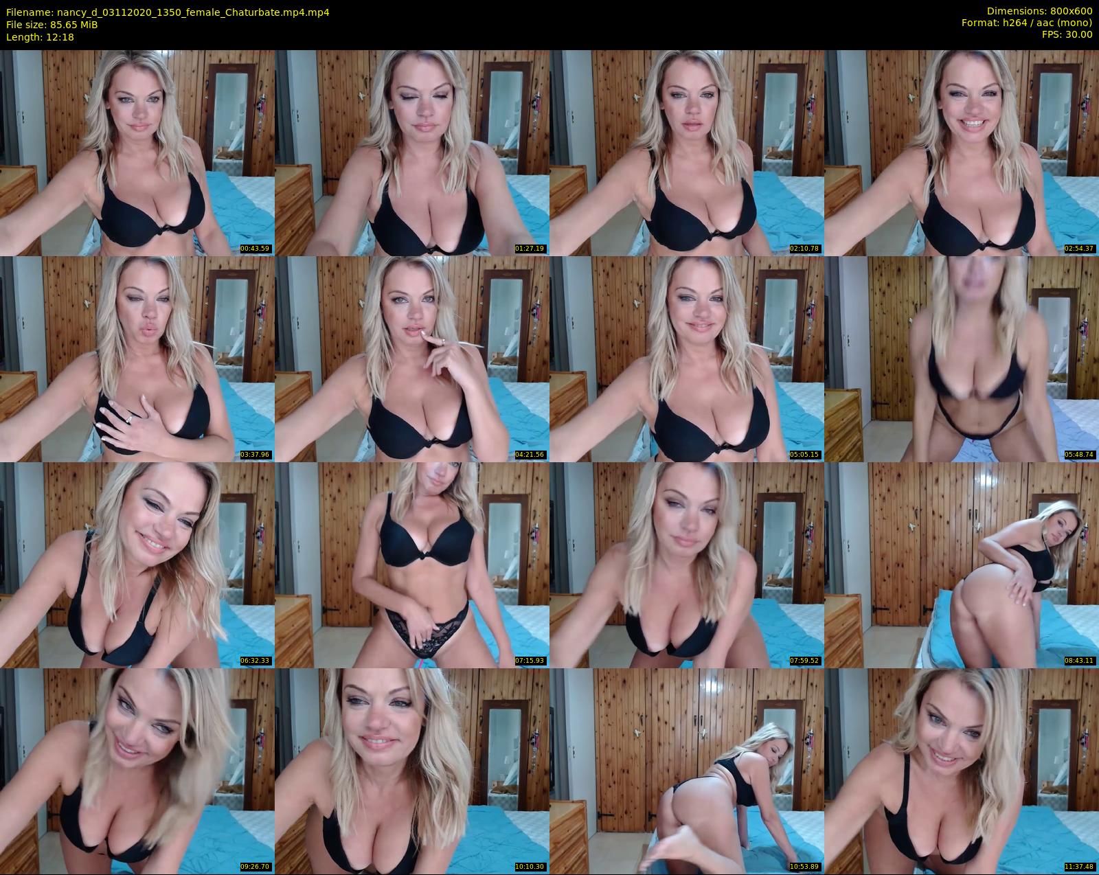 nancy_d — 13 minute Chaturbate female cam show recording, 480p, Nov 3, 2020