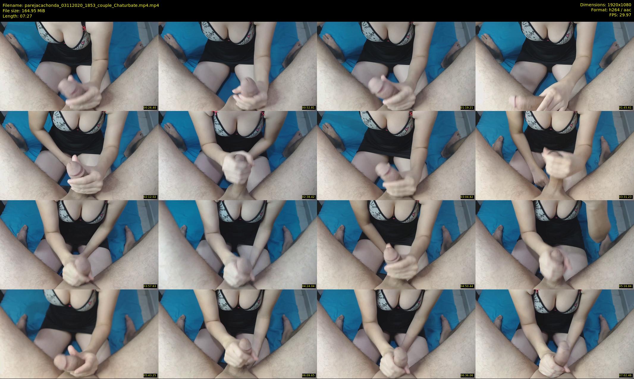 parejacachonda — 8 minute Chaturbate couple cam show recording, 1080p, Nov 3, 2020
