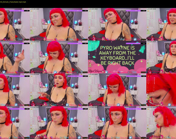 pyrowayne — 59 minute Chaturbate female cam show recording, 720p, Nov 4, 2020