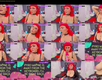 pyrowayne — 59 minute Chaturbate female cam show recording, 720p, Nov 4, 2020