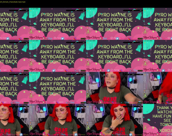 pyrowayne — 7 minute Chaturbate female cam show recording, 720p, Nov 4, 2020