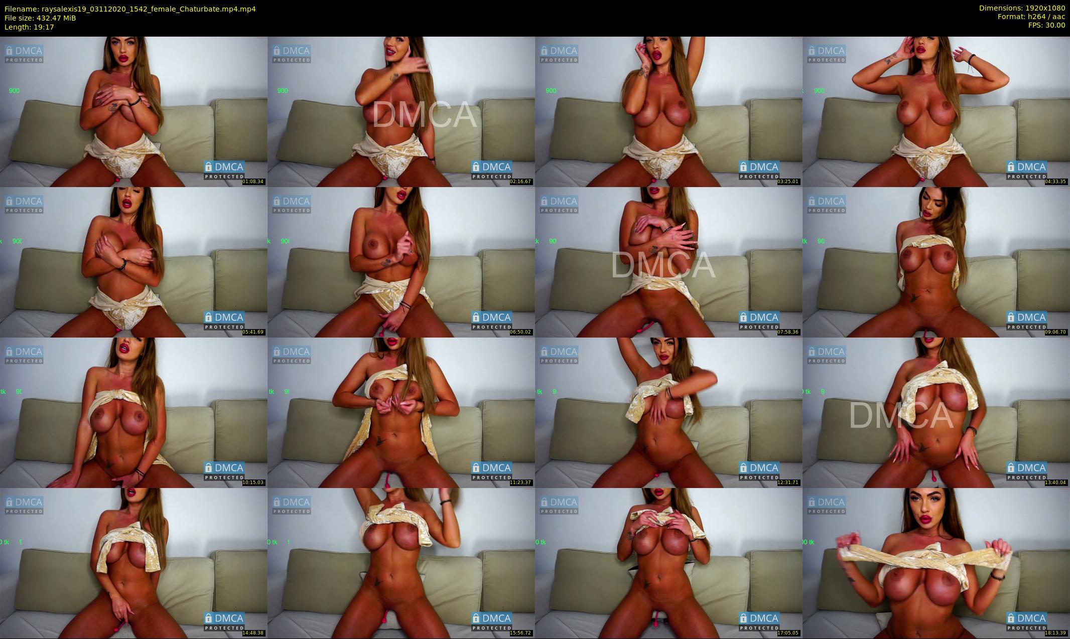 raysalexis19 — 20 minute Chaturbate female cam show recording, 1080p, Nov 3, 2020
