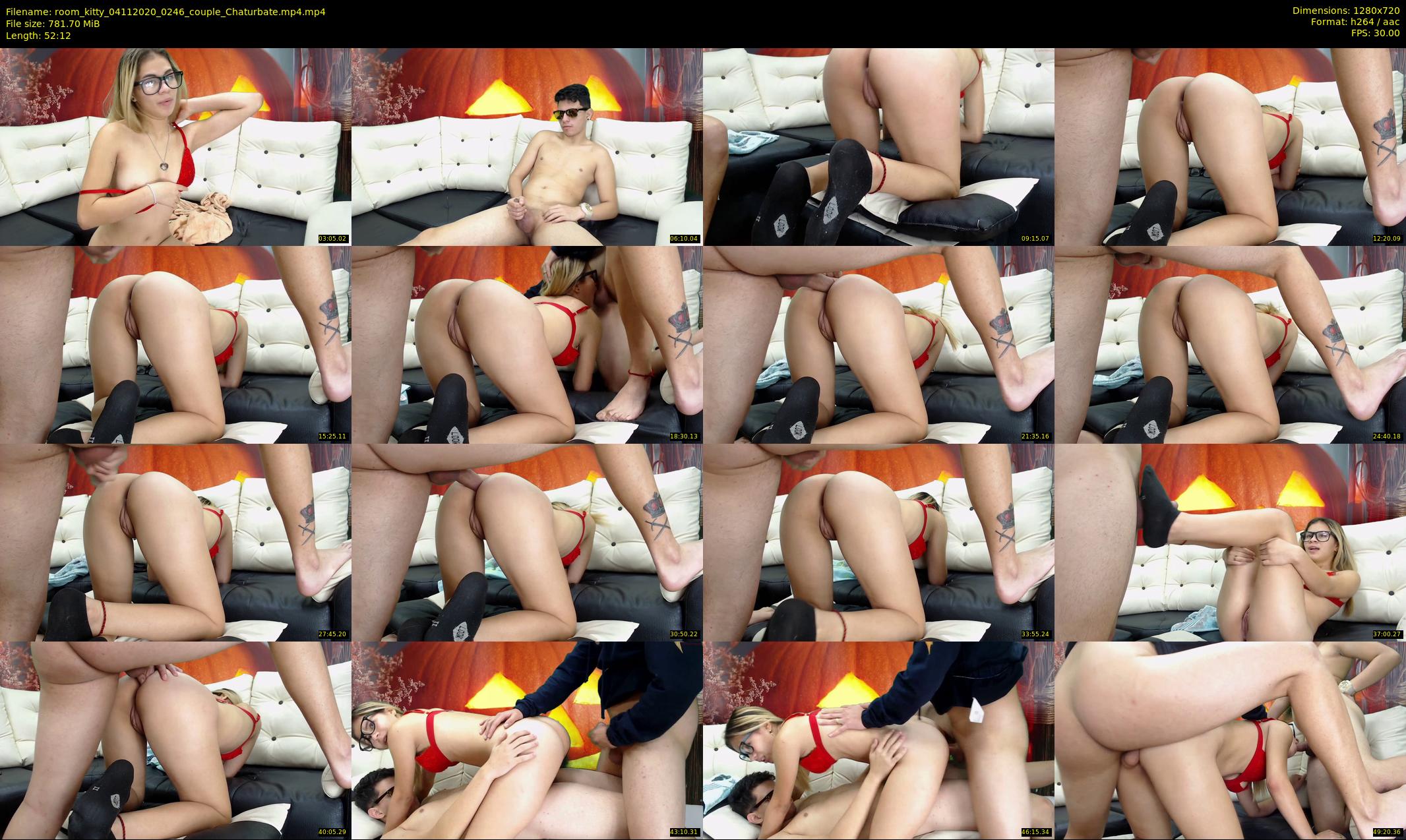 room_kitty — 53 minute Chaturbate couple cam show recording, 720p, Nov 4, 2020
