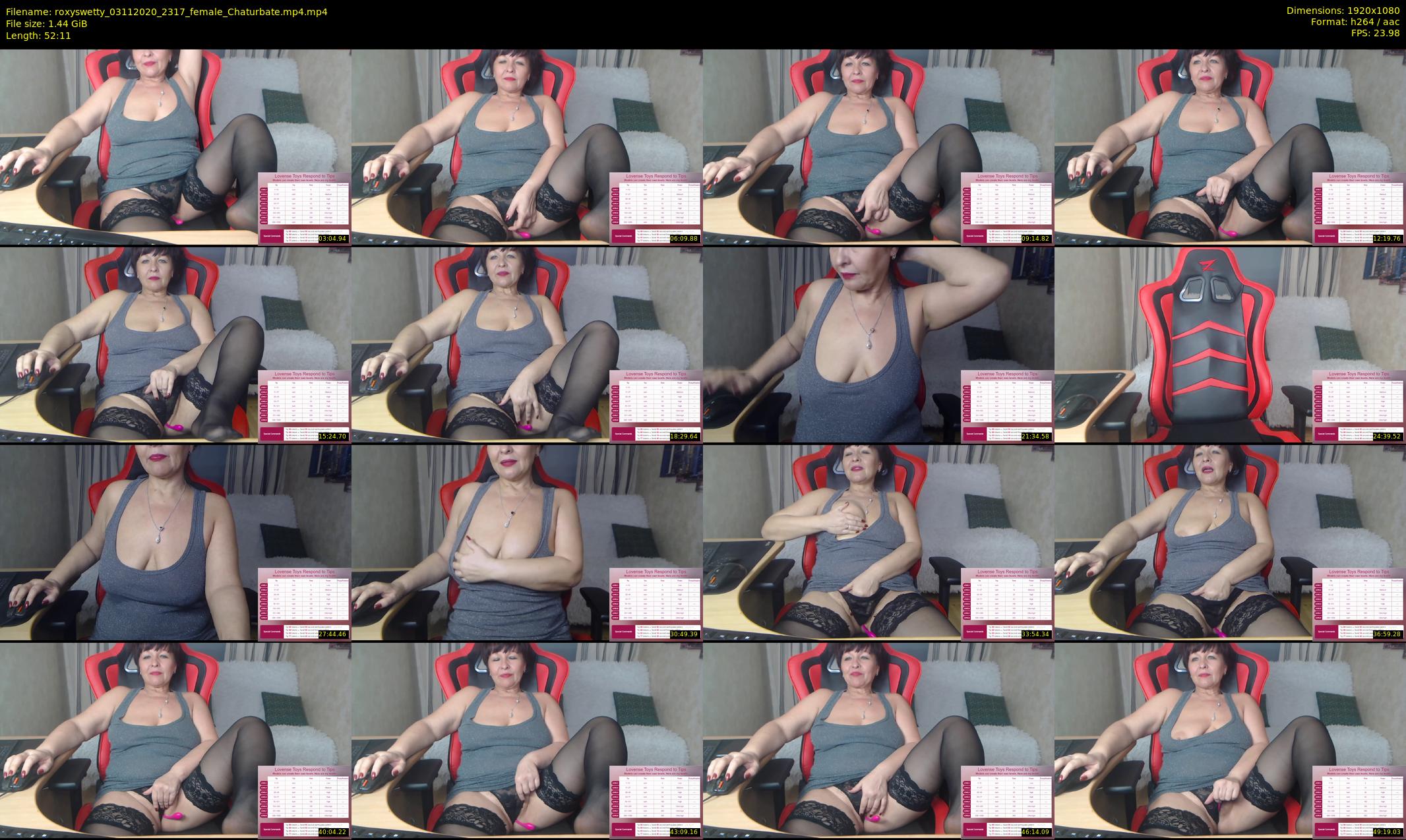 roxyswetty — 53 minute Chaturbate female cam show recording, 1080p, Nov 3, 2020