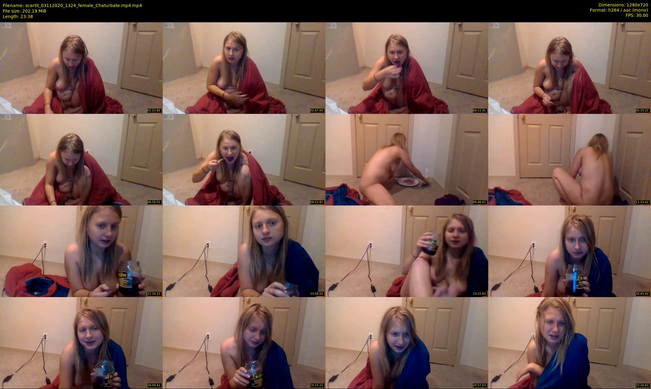 scartit — 24 minute Chaturbate female cam show recording, 720p, Nov 3, 2020