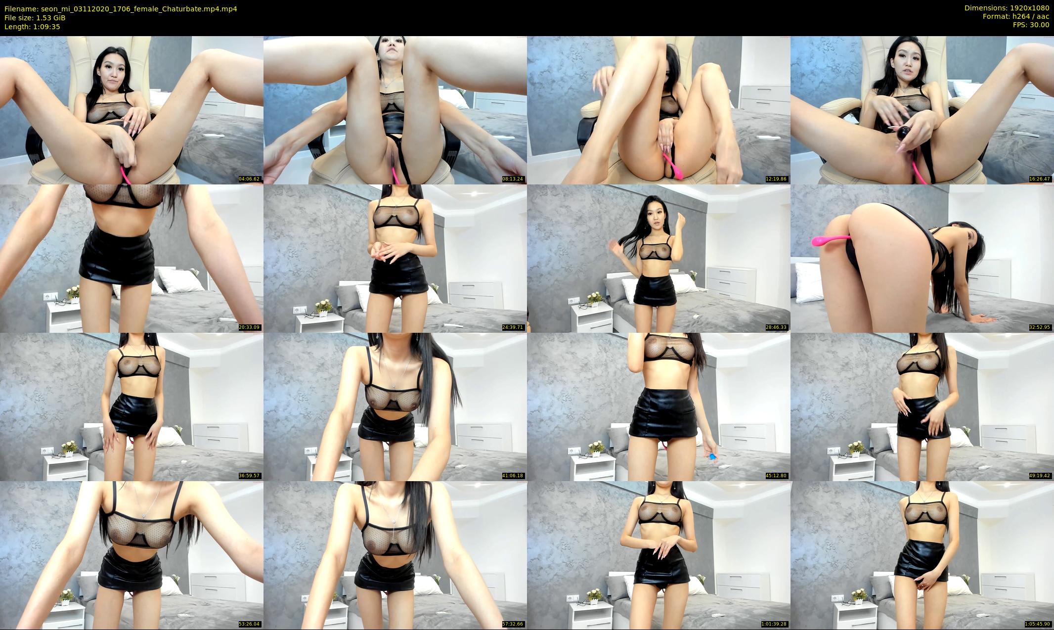 seon_mi — 70 minute Chaturbate female cam show recording, 1080p, Nov 3, 2020