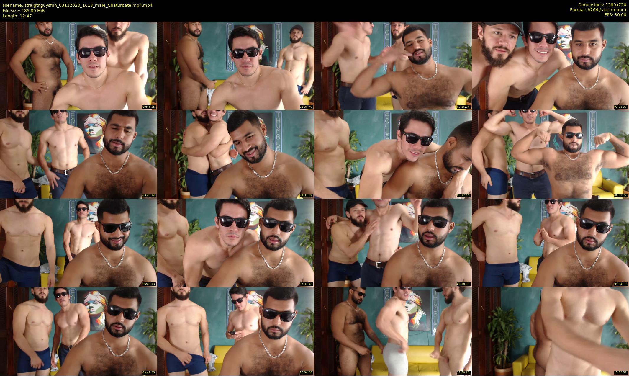 straigthguysfun — 13 minute Chaturbate male cam show recording, 720p, Nov 3, 2020