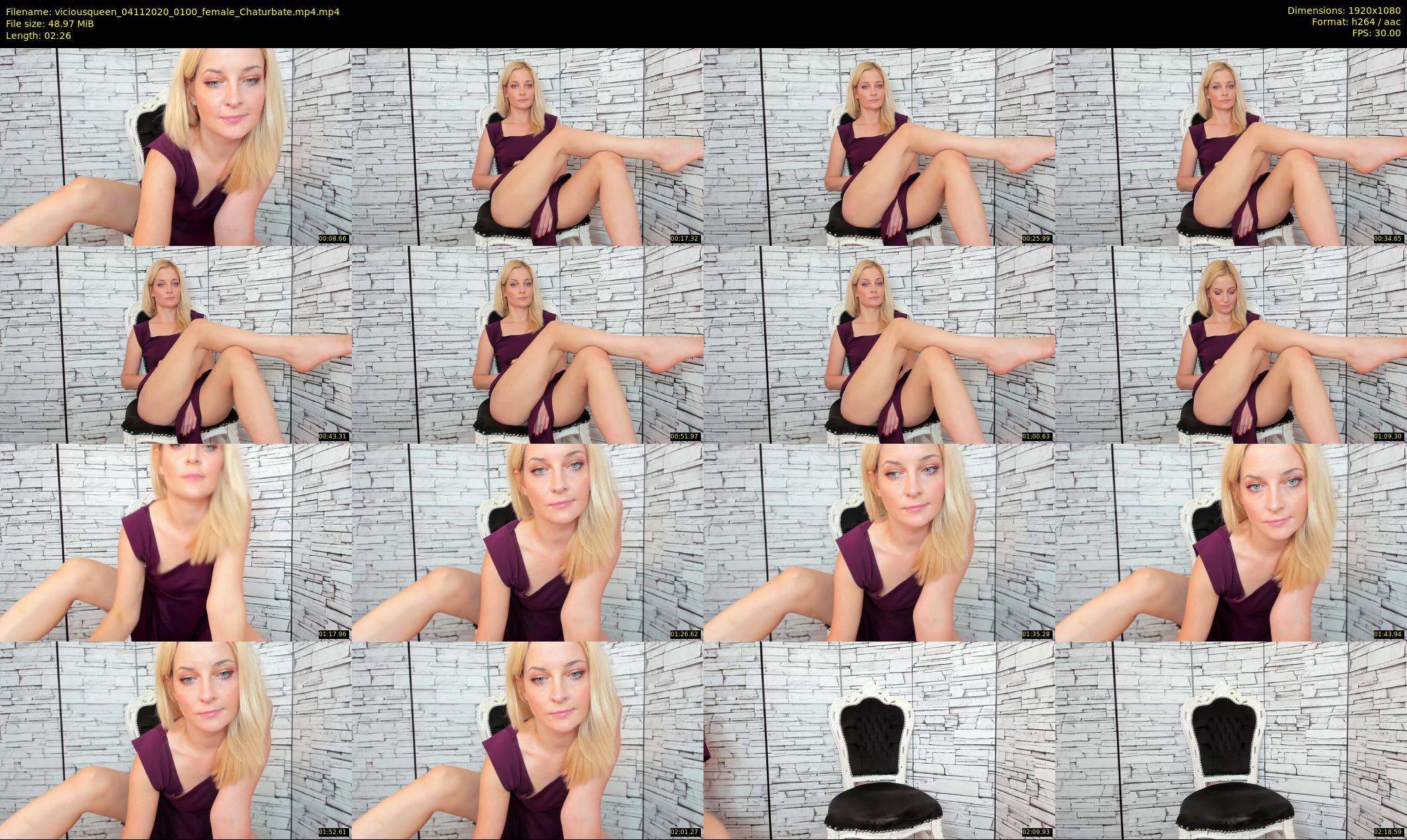 viciousqueen — 3 minute Chaturbate female cam show recording, 1080p, Nov 4, 2020