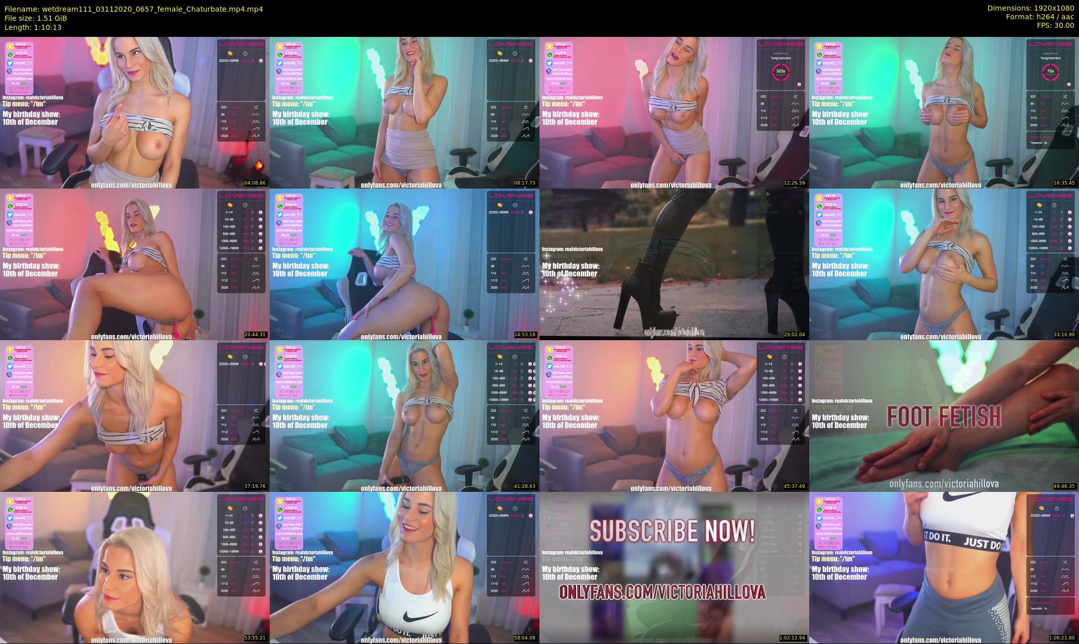 wetdream111 — 71 minute Chaturbate couple cam show recording, 1080p, Nov 3, 2020
