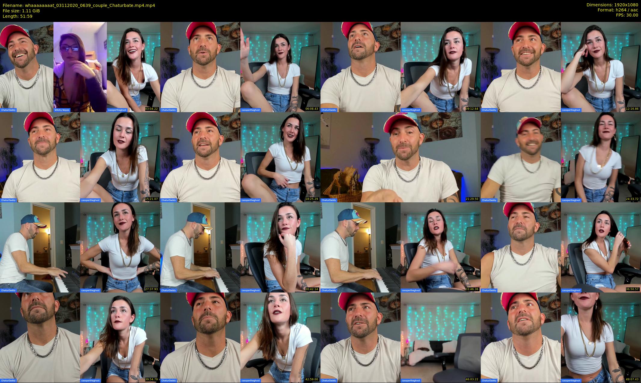 whaaaaaaaat — 52 minute Chaturbate couple cam show recording, 1080p, Nov 3, 2020