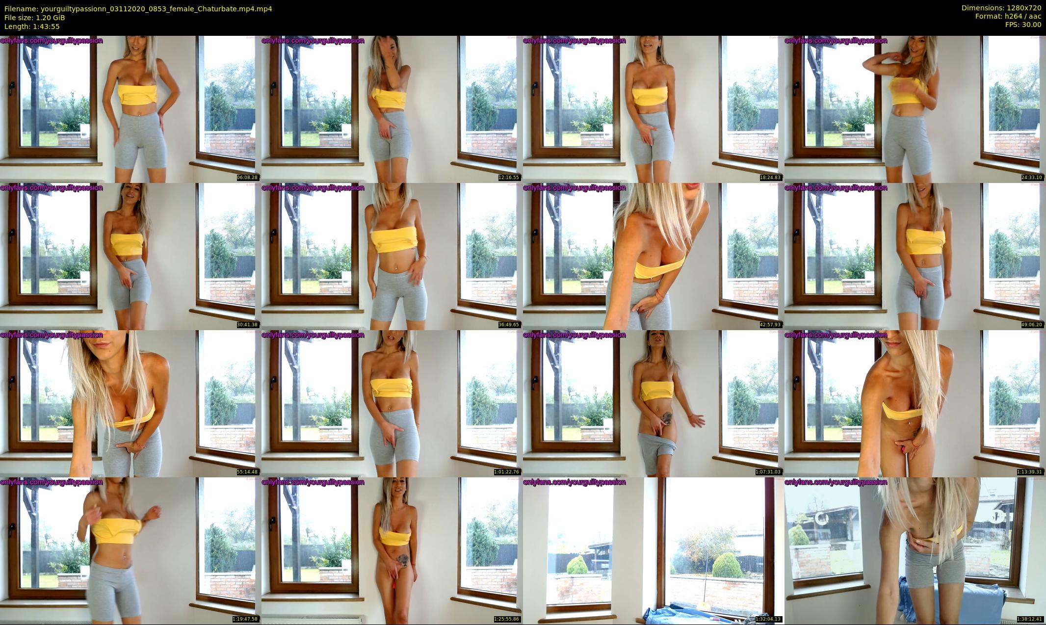 yourguiltypassionn — 104 minute Chaturbate female cam show recording, 720p, Nov 3, 2020