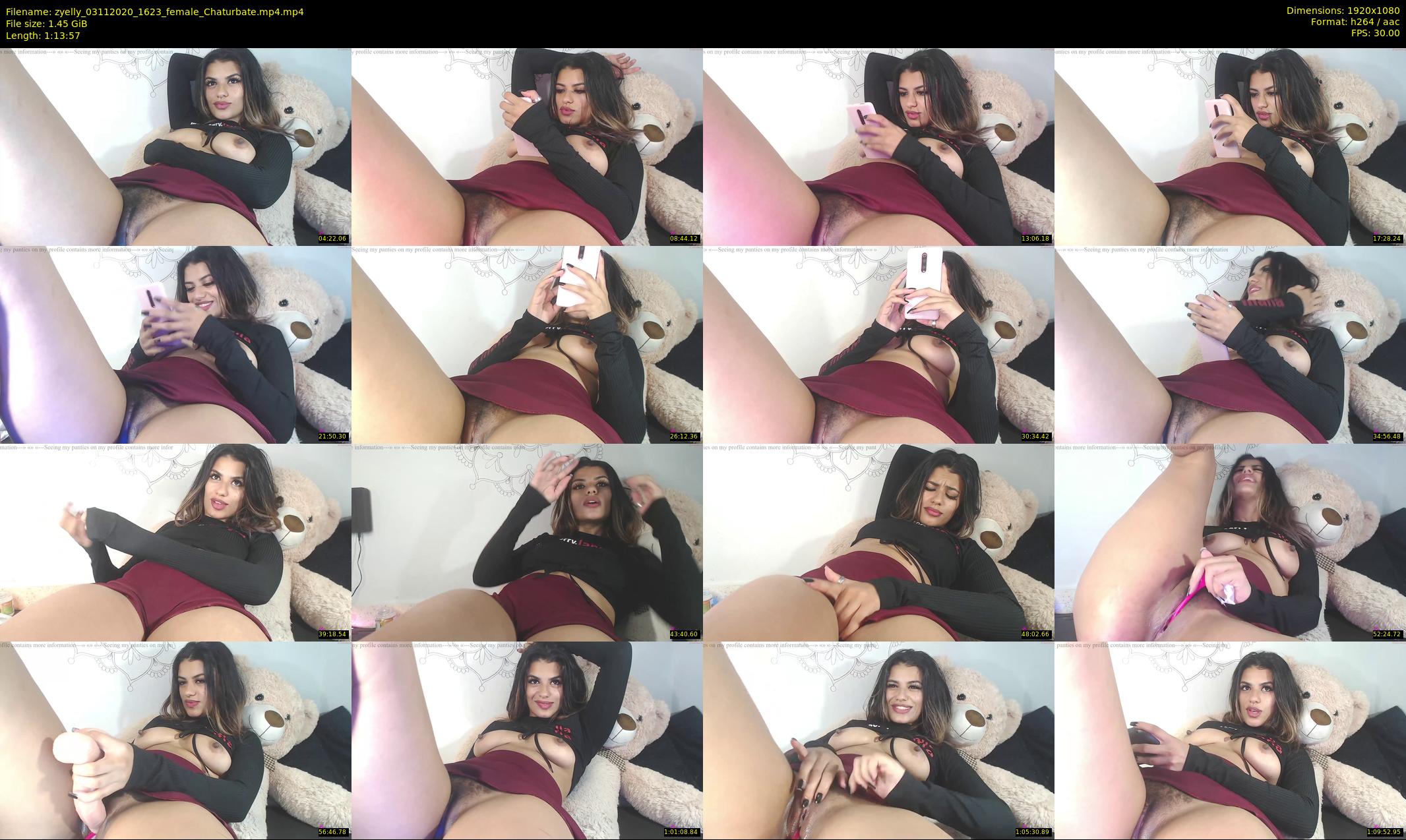 zyelly — 74 minute Chaturbate female cam show recording, 1080p, Nov 3, 2020