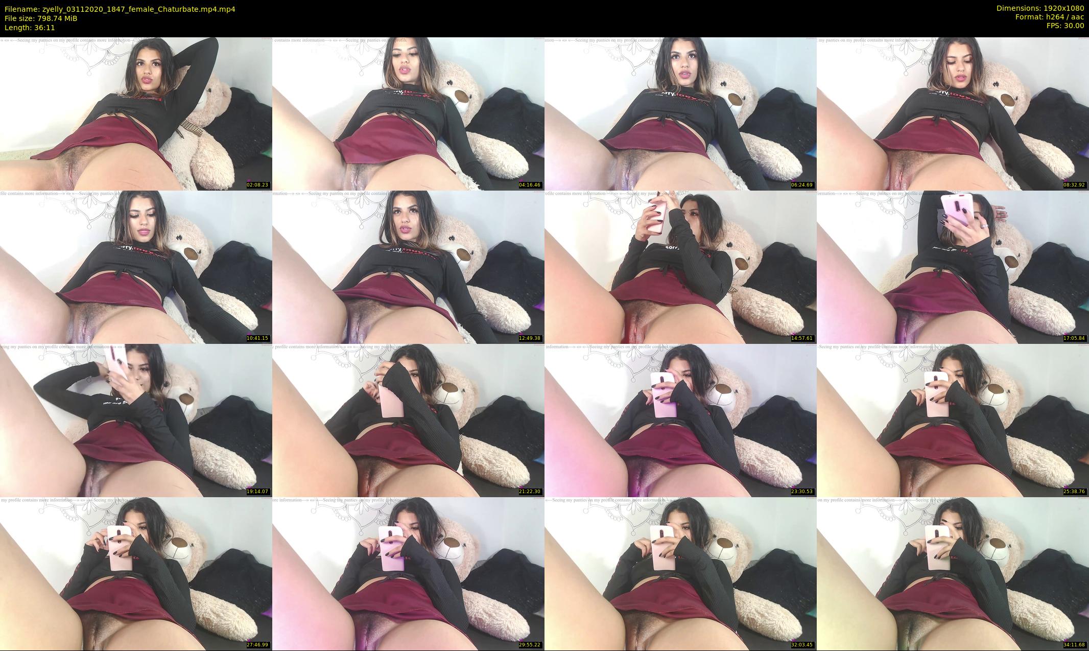 zyelly — 37 minute Chaturbate female cam show recording, 1080p, Nov 3, 2020