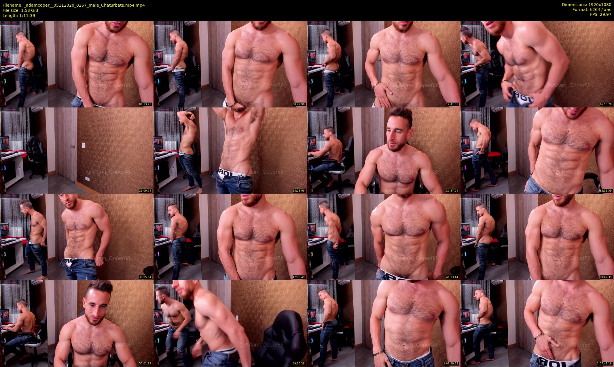 _adamcoper_ — 72 minute Chaturbate male cam show recording, 1080p, Nov 5, 2020