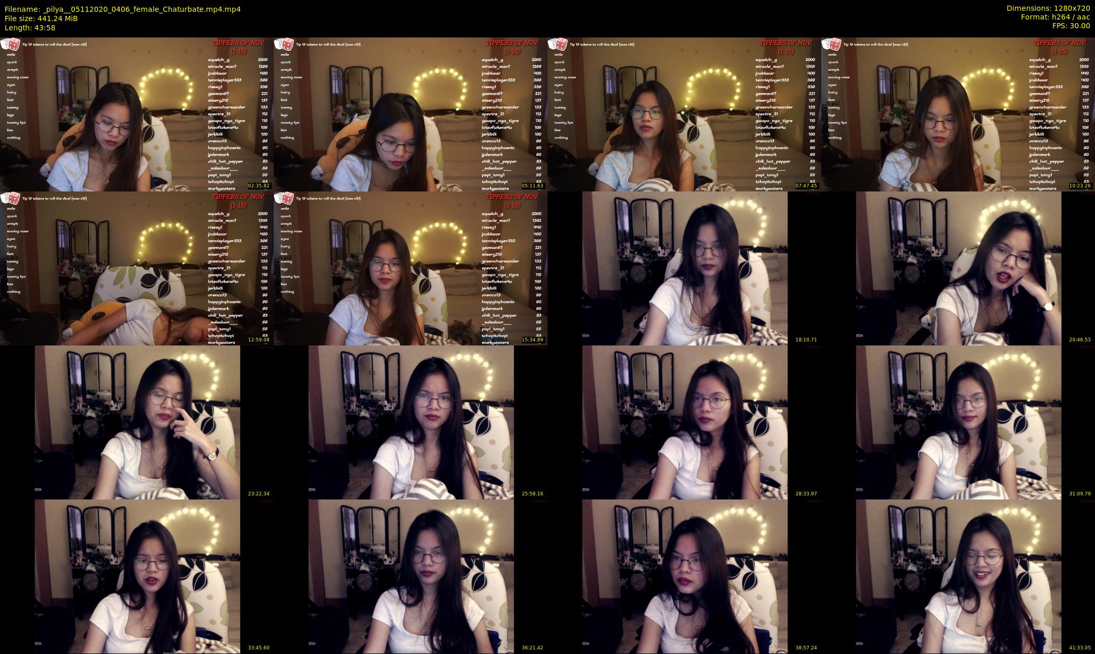 _pilya_ — 44 minute Chaturbate female cam show recording, 720p, Nov 5, 2020