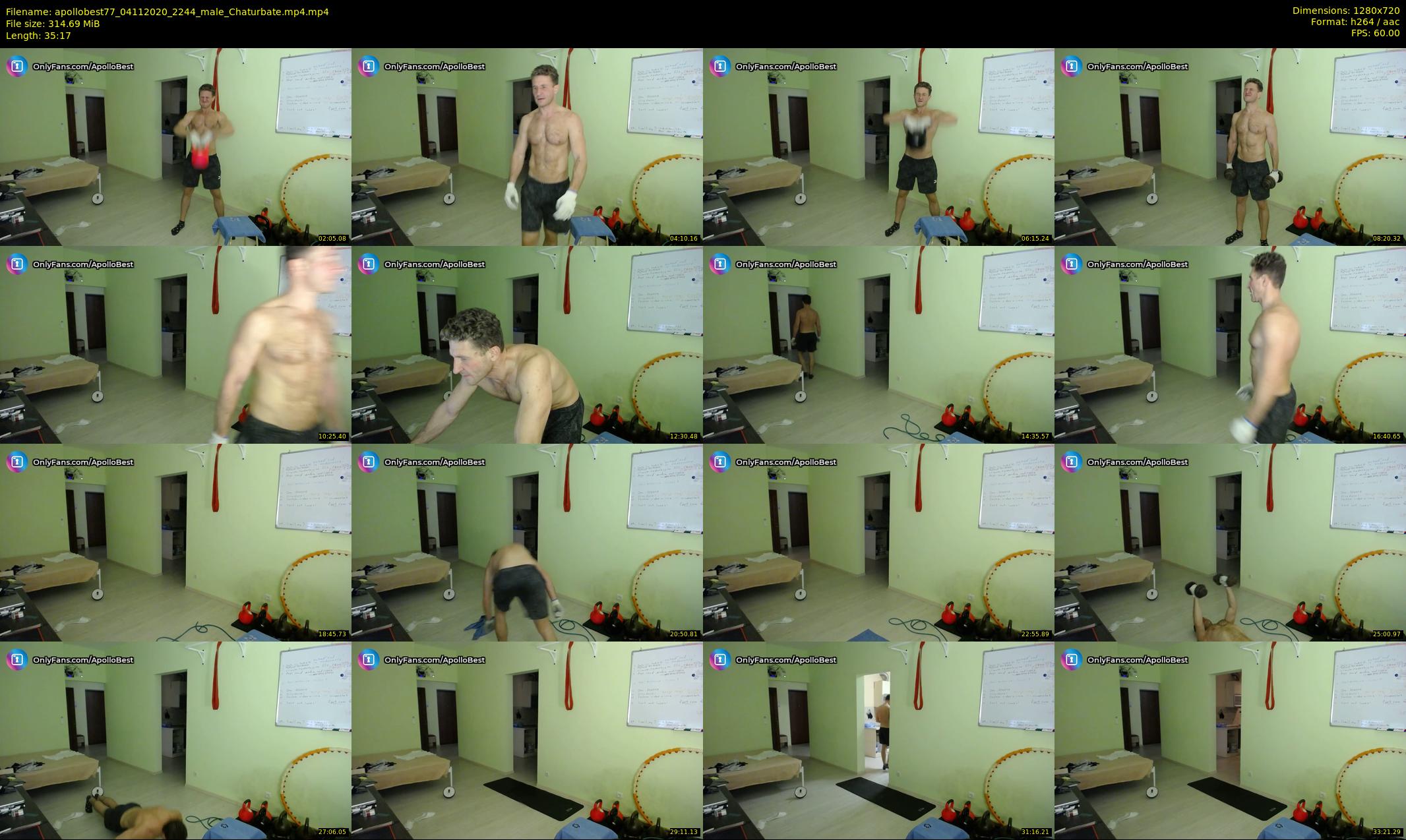 apollobest77 — 36 minute Chaturbate male cam show recording, 720p, Nov 4, 2020