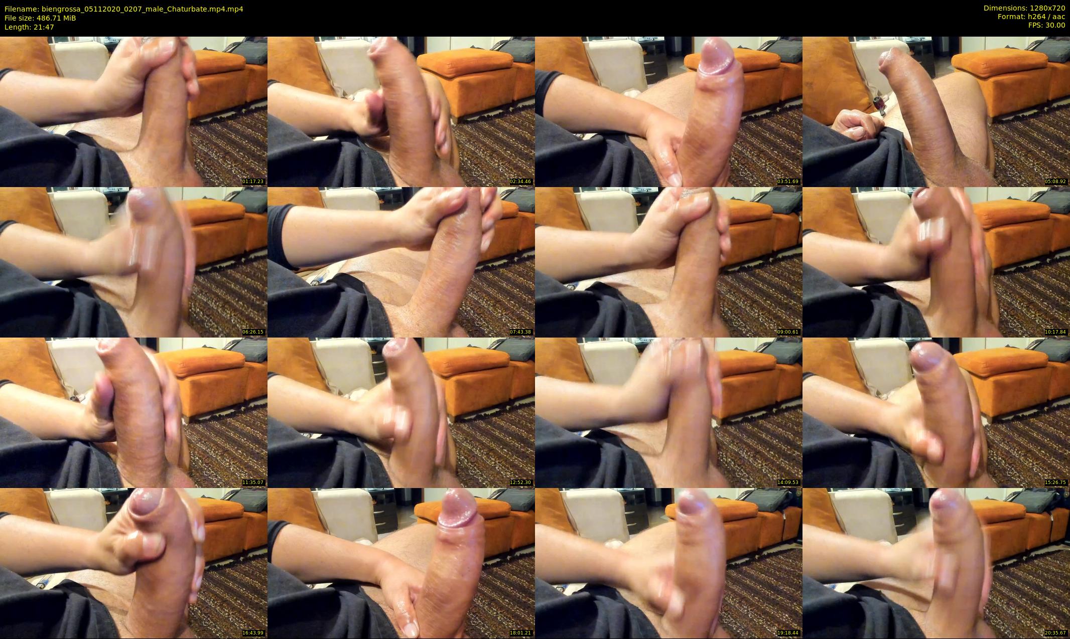 biengrossa — 22 minute Chaturbate male cam show recording, 720p, Nov 5, 2020