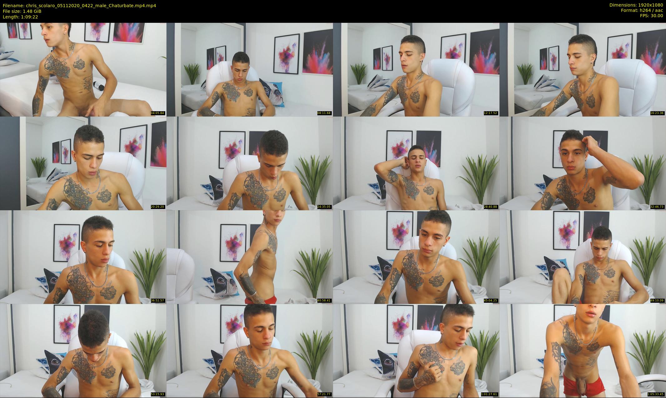 chris_scolaro — 70 minute Chaturbate male cam show recording, 1080p, Nov 5, 2020