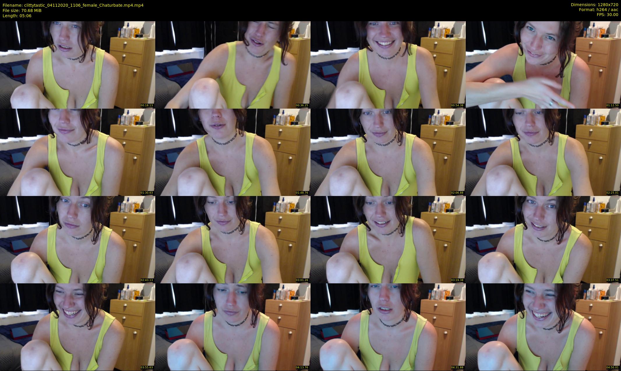 clittytastic — 6 minute Chaturbate female cam show recording, 720p, Nov 4, 2020