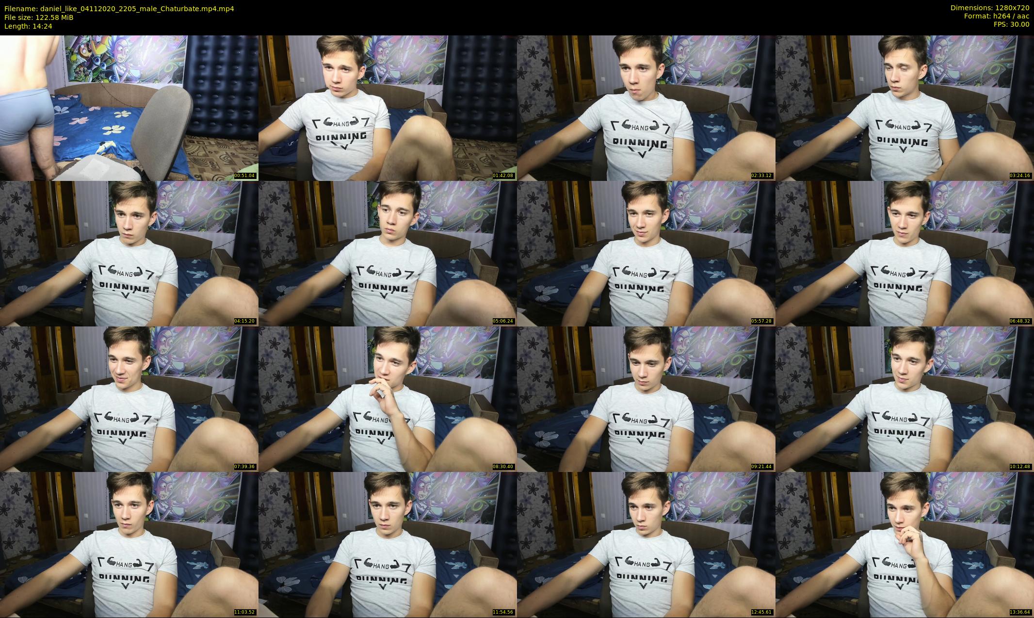 daniel_like — 15 minute Chaturbate male cam show recording, 720p, Nov 4, 2020