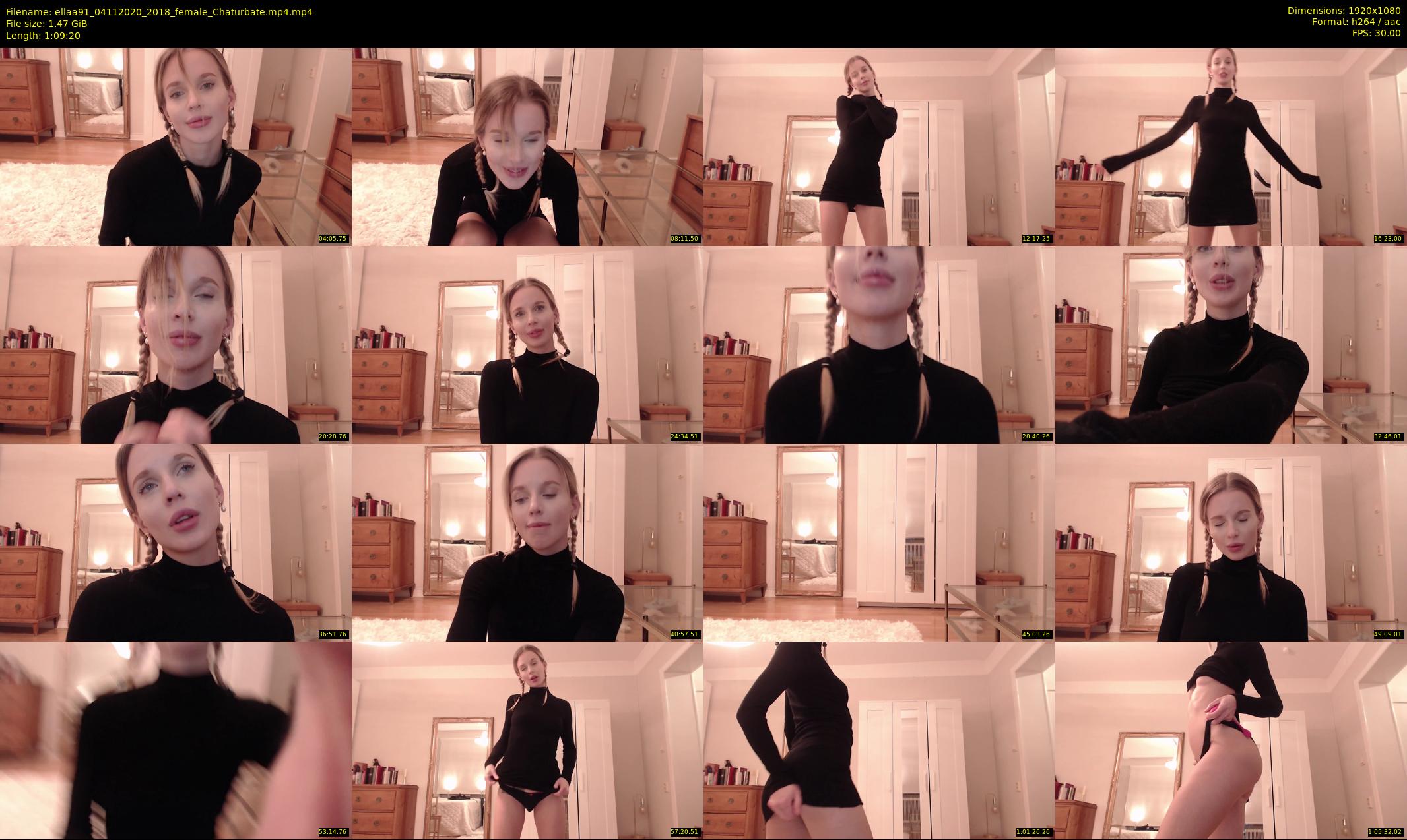 ellaa91 — 70 minute Chaturbate female cam show recording, 1080p, Nov 4, 2020