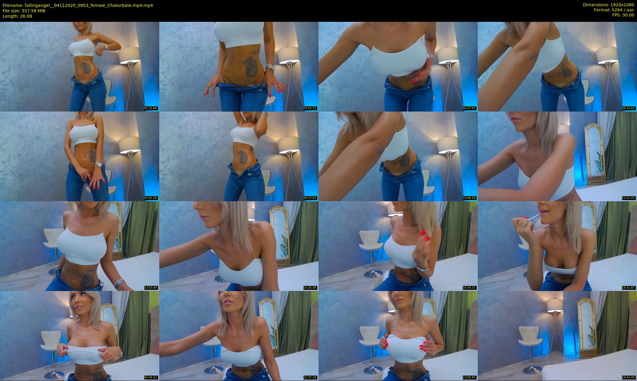 fallingangel_ — 27 minute Chaturbate female cam show recording, 1080p, Nov 4, 2020