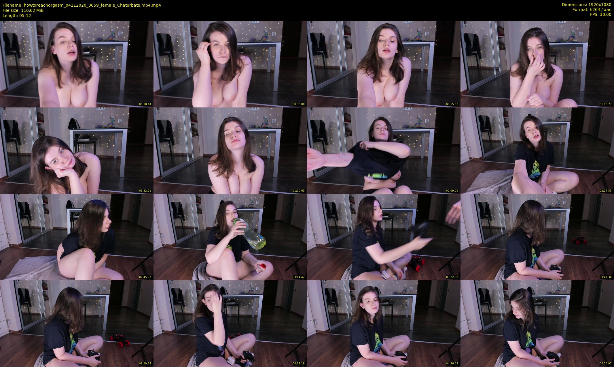 howtoreachorgasm — 6 minute Chaturbate couple cam show recording, 1080p, Nov 4, 2020