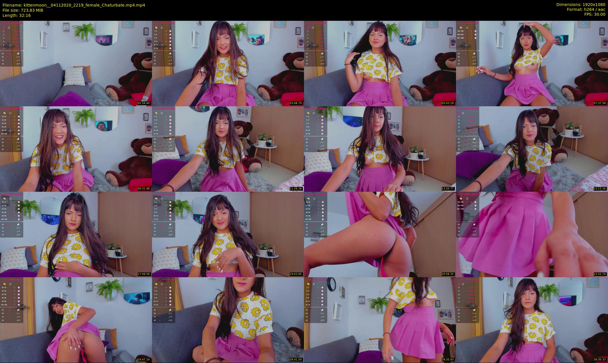 kittenmoon_ — 33 minute Chaturbate female cam show recording, 1080p, Nov 4, 2020