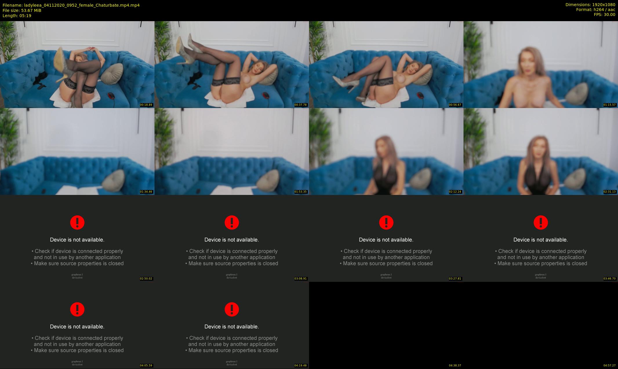 ladyleea — 6 minute Chaturbate female cam show recording, 1080p, Nov 4, 2020