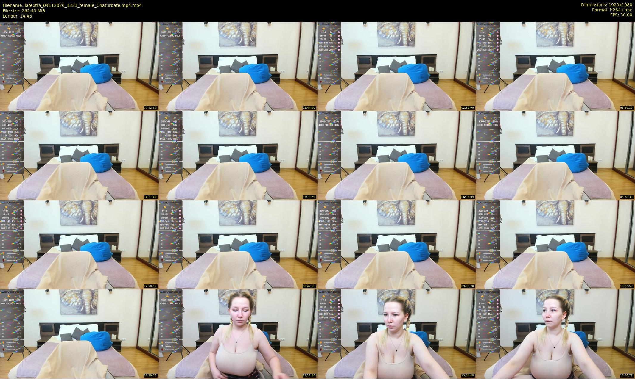 lafextra — 15 minute Chaturbate female cam show recording, 1080p, Nov 4, 2020