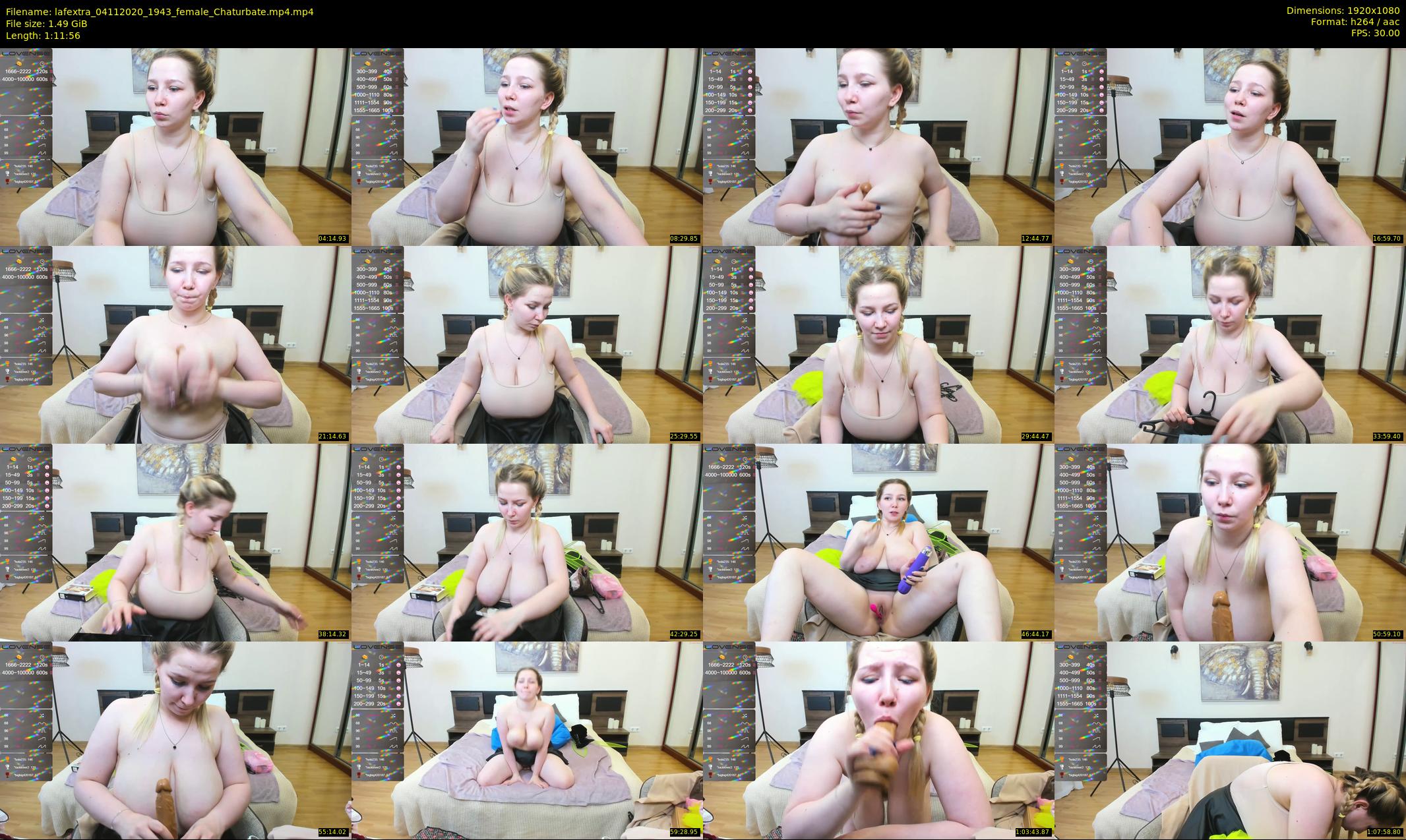 lafextra — 72 minute Chaturbate female cam show recording, 1080p, Nov 4, 2020