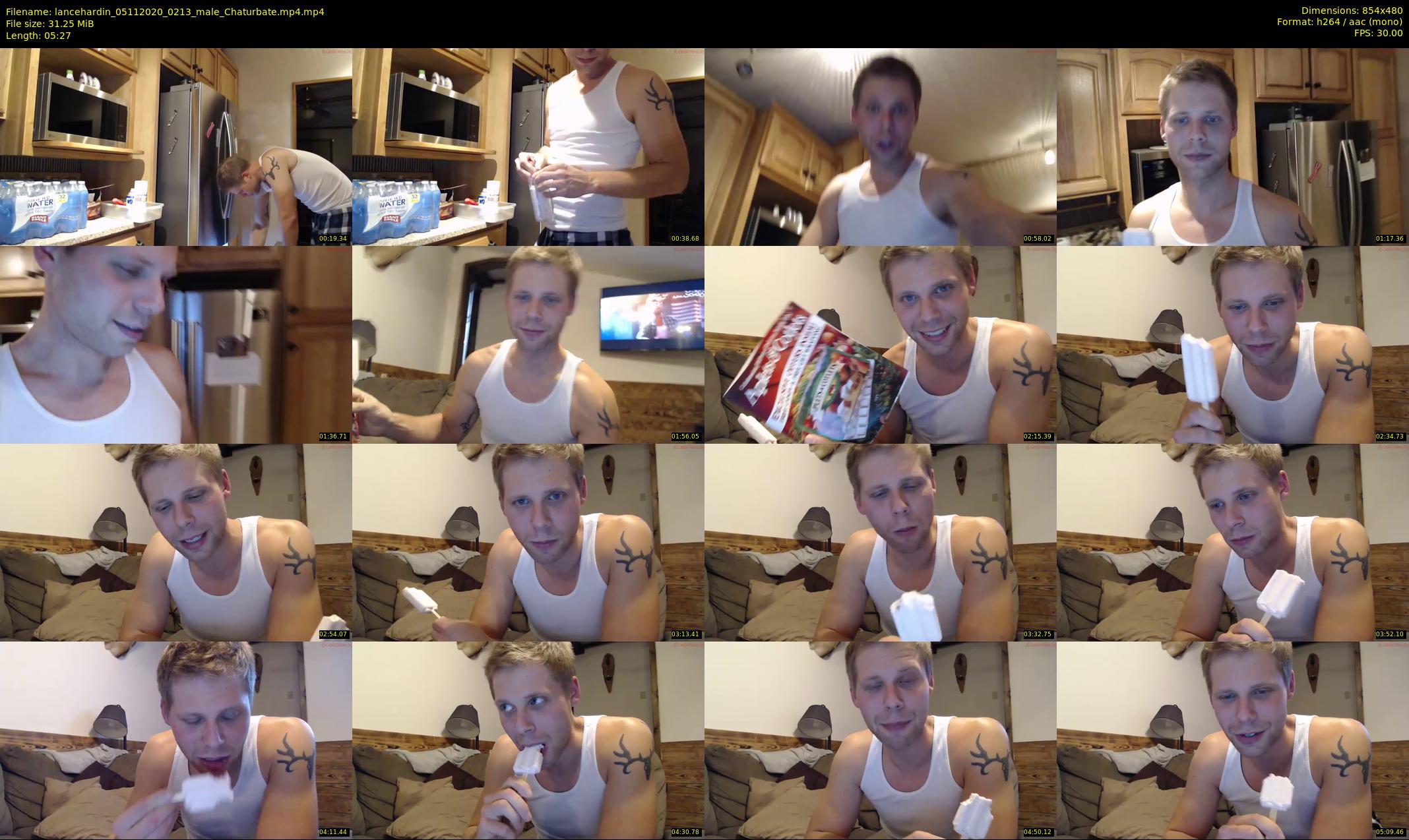 lancehardin — 6 minute Chaturbate male cam show recording, 480p, Nov 5, 2020