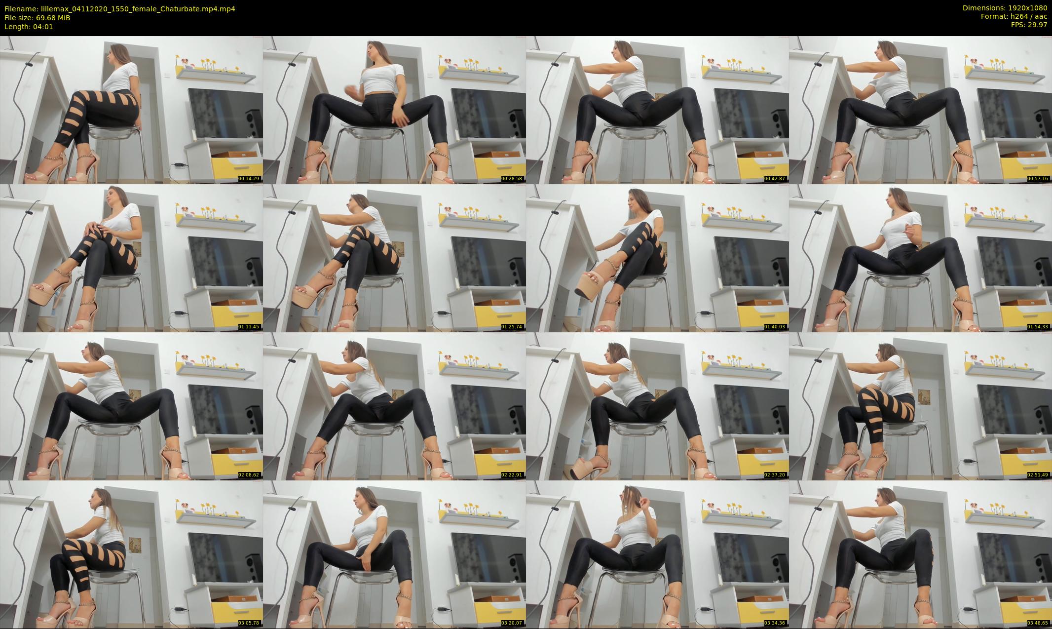lillemax — 5 minute Chaturbate female cam show recording, 1080p, Nov 4, 2020